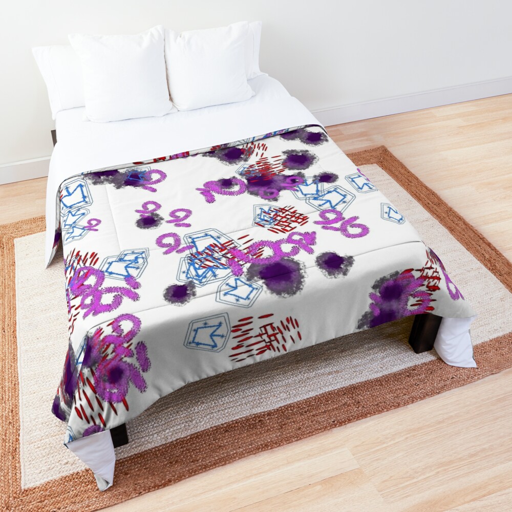 Squiggles and Patterns Duvet Covers 2 Duvet Cover r/redbubble