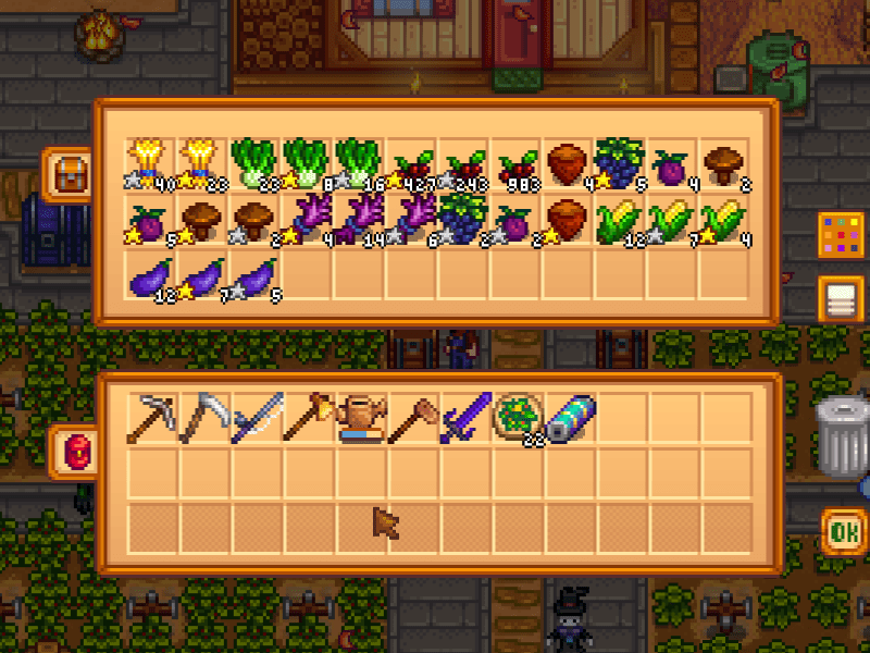 over 1000 cranberries cant wait to selllll! 2nd Year Fall r/StardewValley