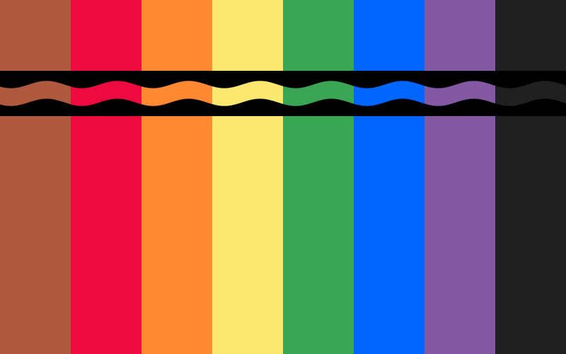 Flag of Crayola r/vexillology