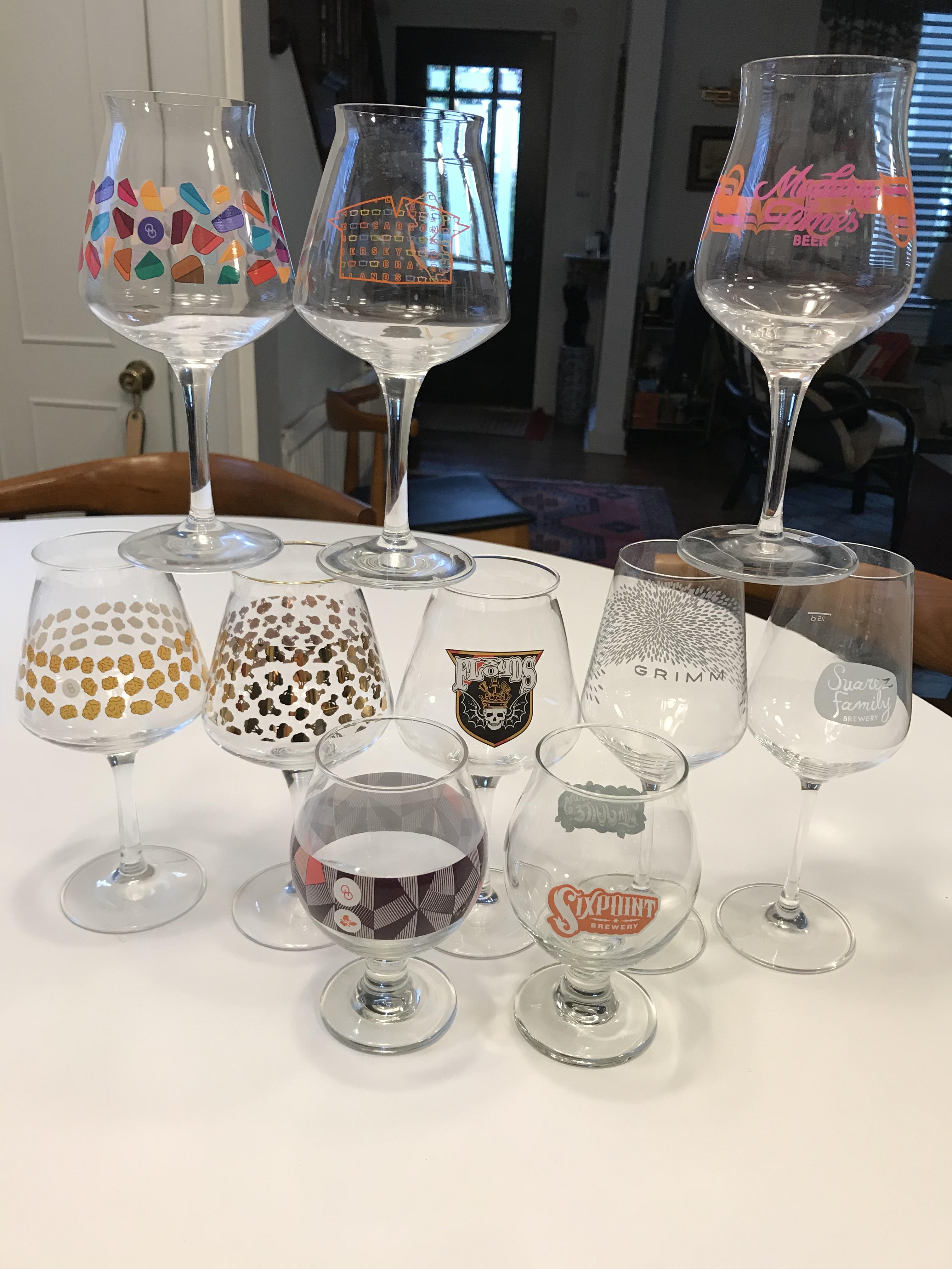 My ever growing glassware collection CraftBeer