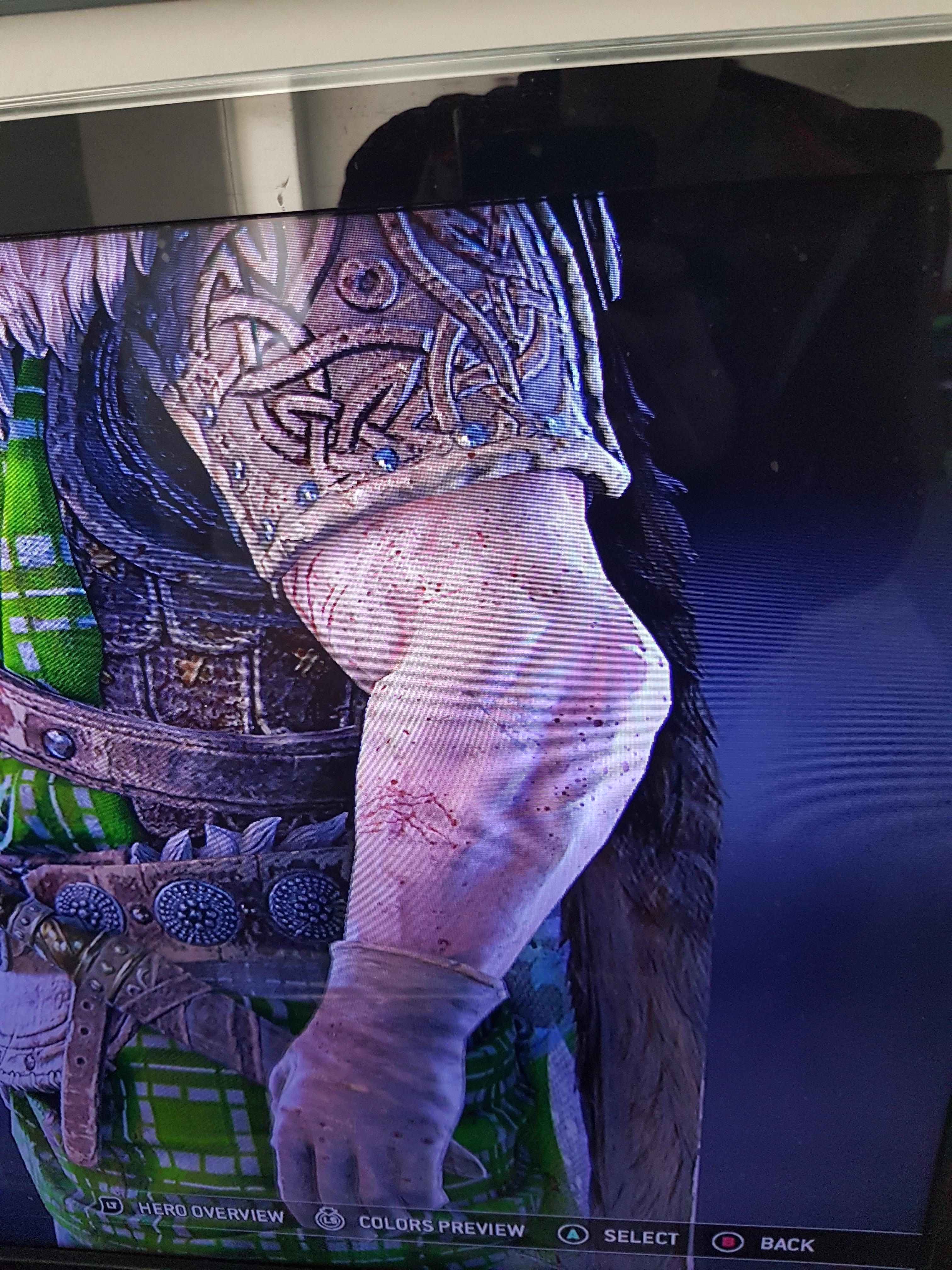Highlander Give him tattoos? forhonor