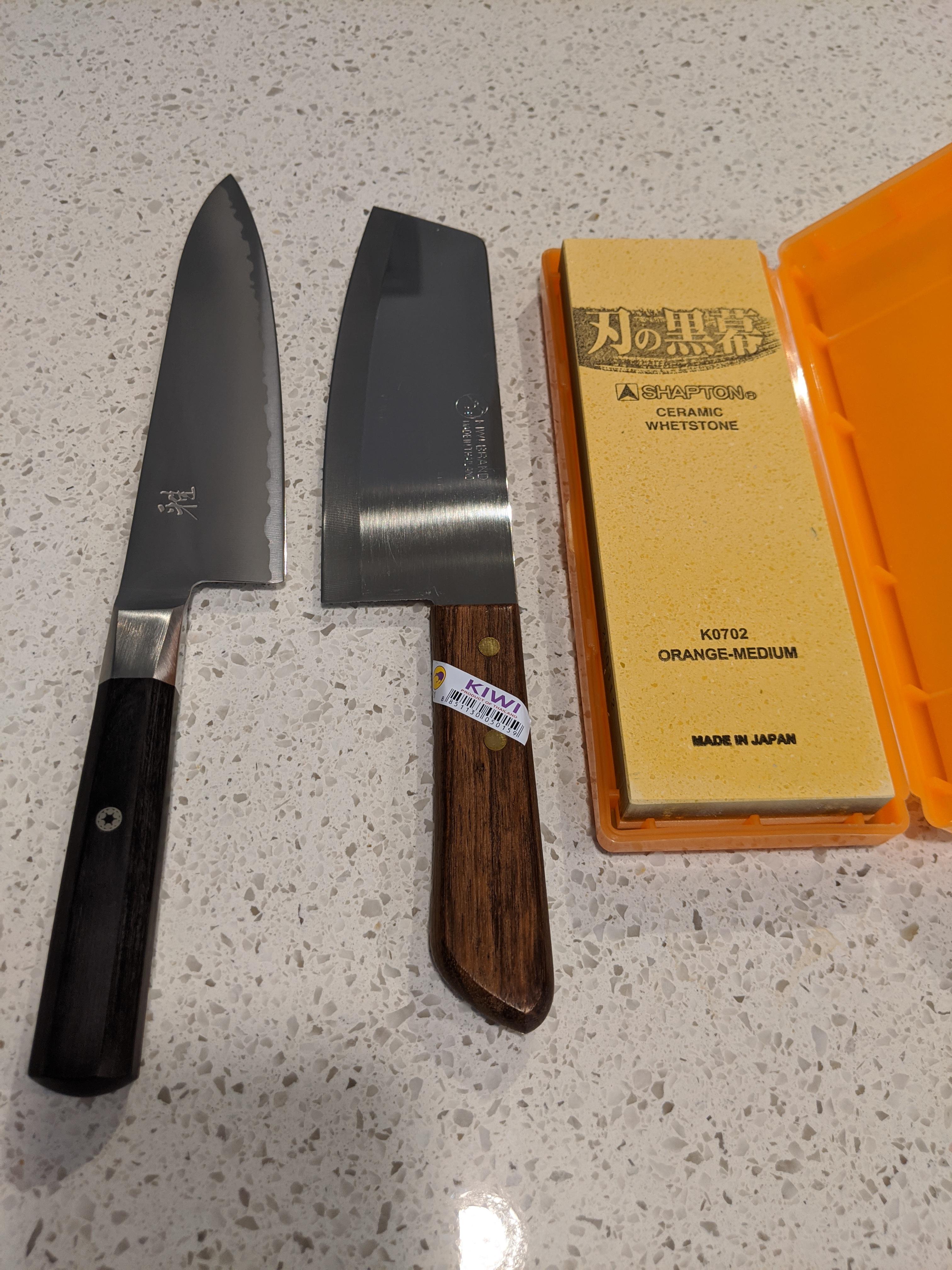 NKD Miyabi Koh 8" Chef's Knife + Kiwi 21 chefknives