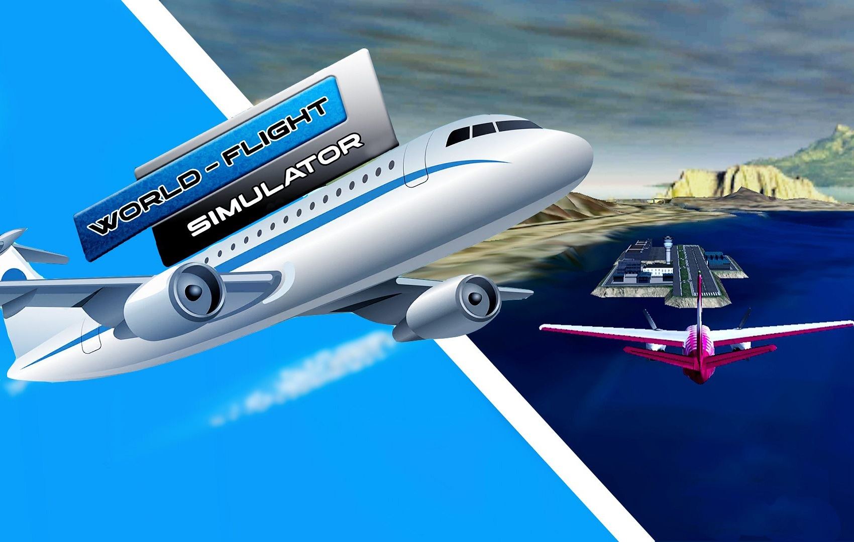 My new Android game World Flight Simulator AndroidGaming