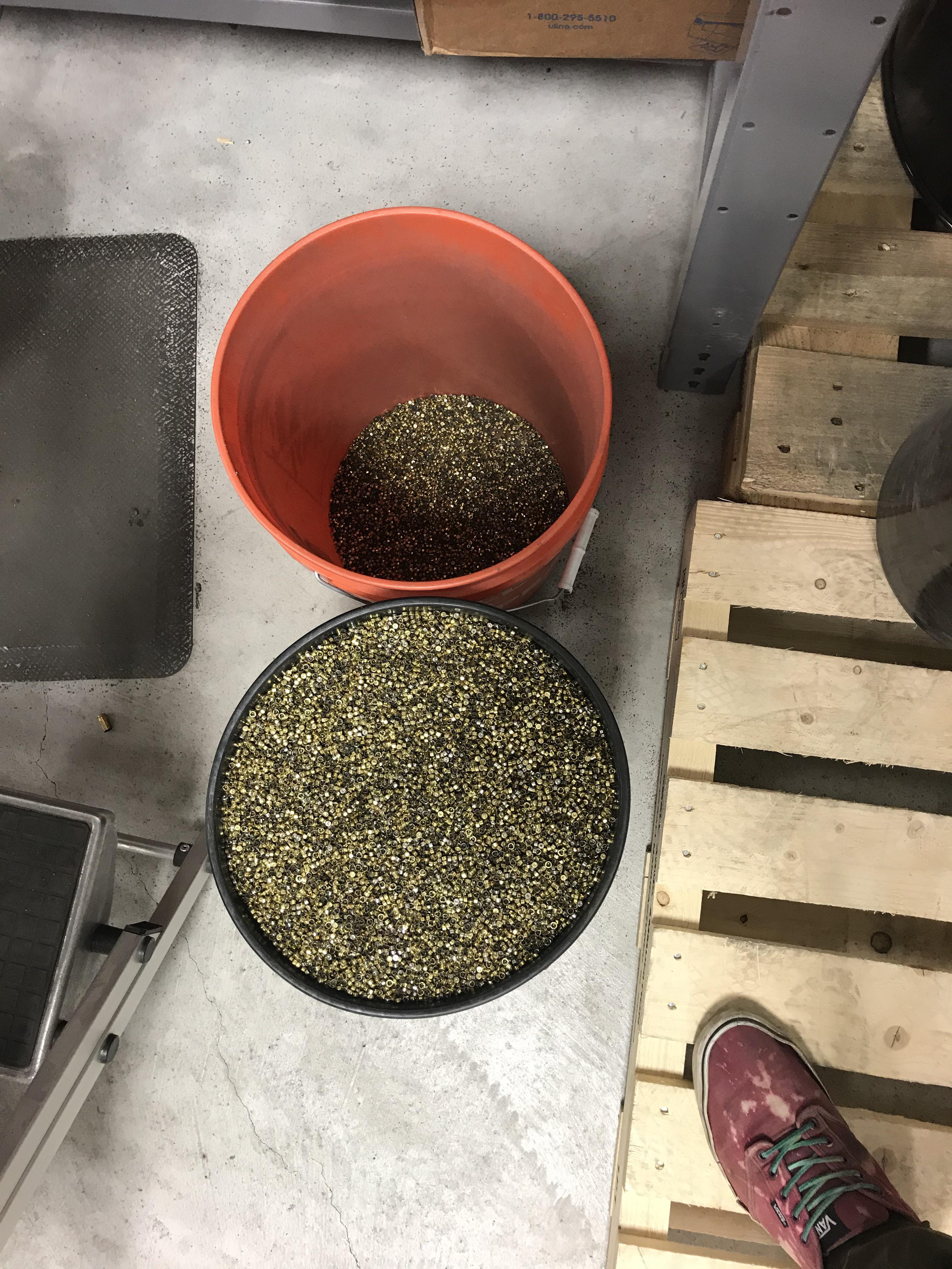 5 gallon bucket o’ spent primers. r/reloading