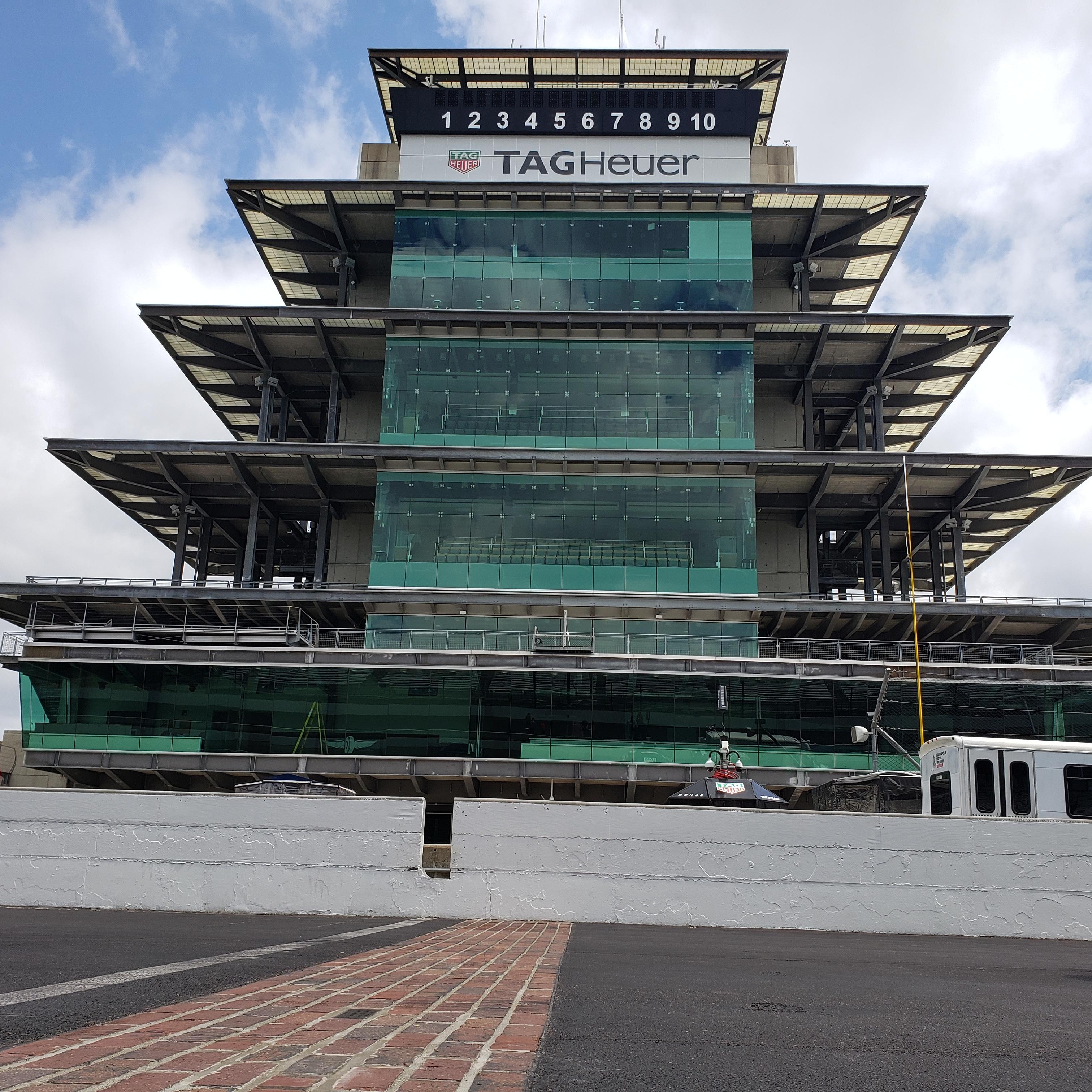 The StartFinish line at one of the most storied race tracks. What is