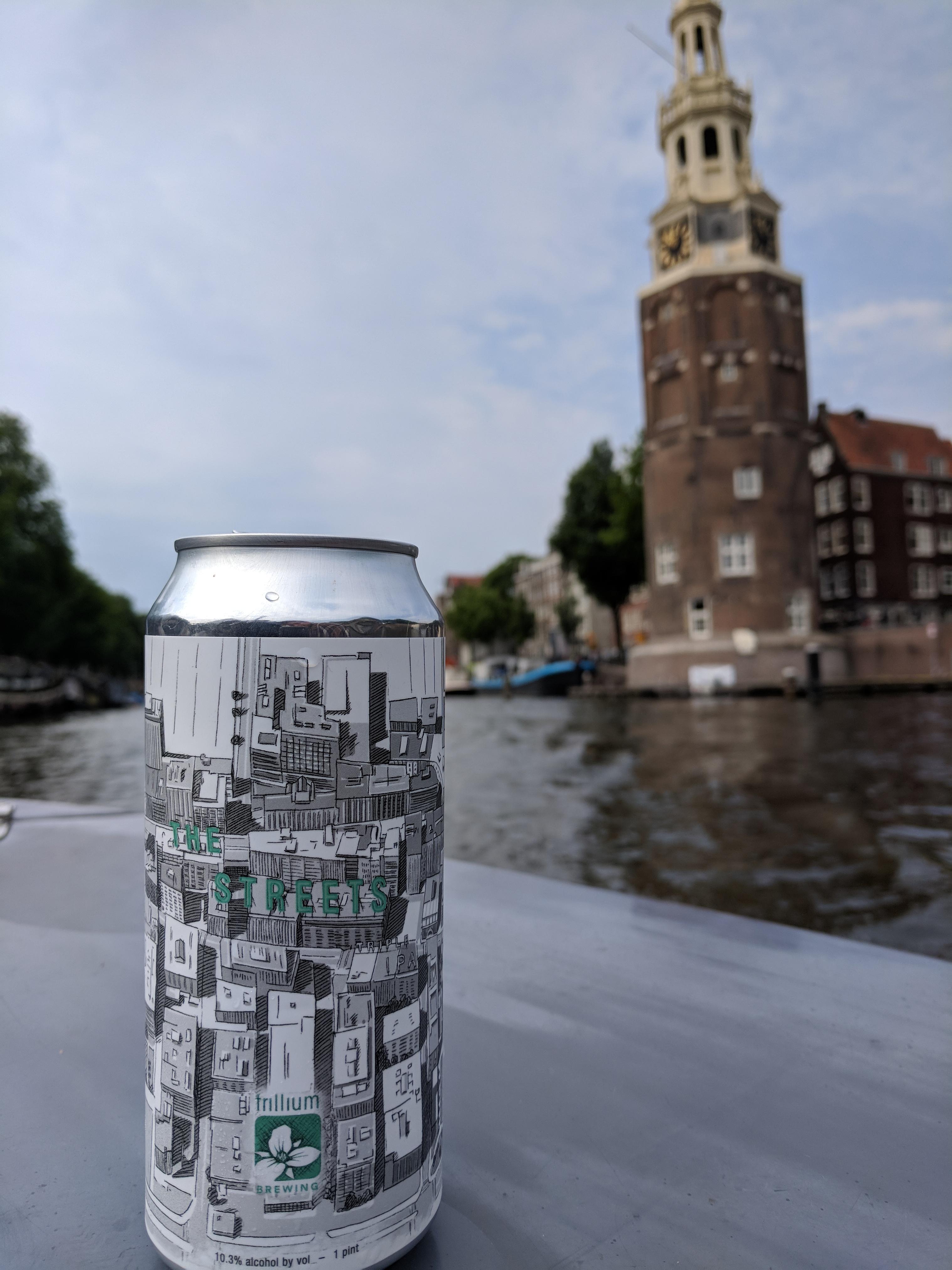 Touring The Canals drinking The Streets. Amsterdam/Trillium r/beerporn