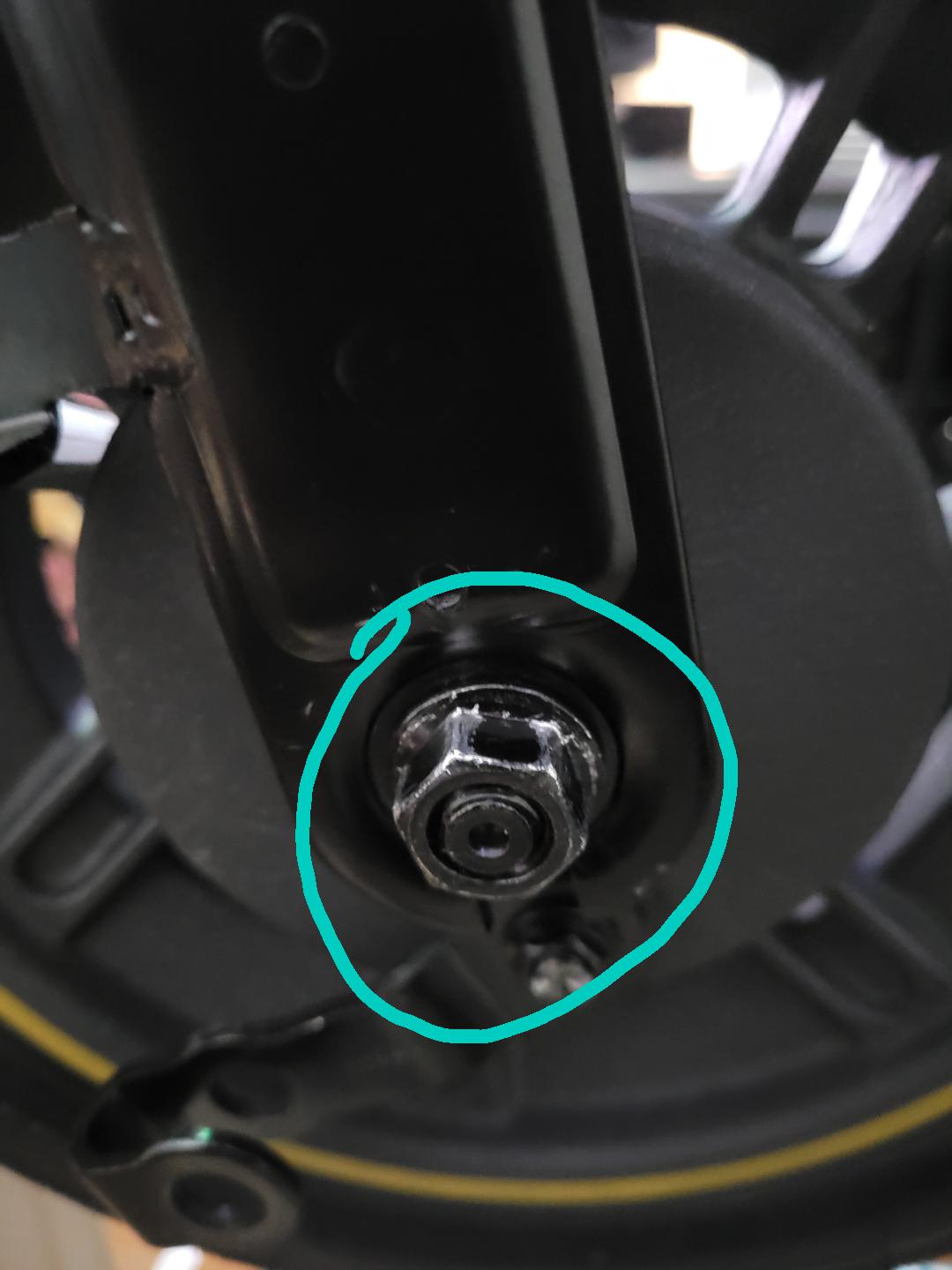 hey guys, any help on how to get this off? tight wheel nut wont loosen