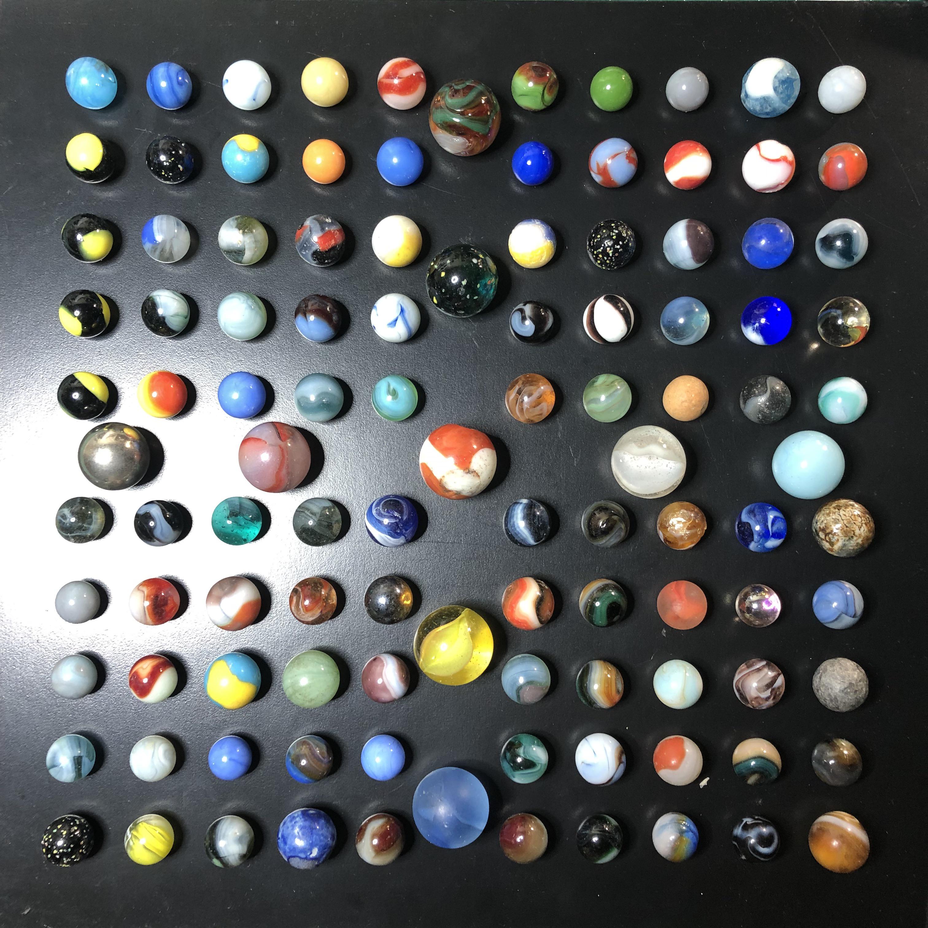 Made a board to hold marbles. I don’t really know if anything in my