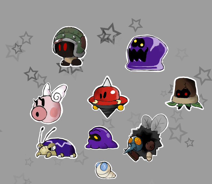 Some mainline Mario enemies as Paper Mario enemies r/papermario