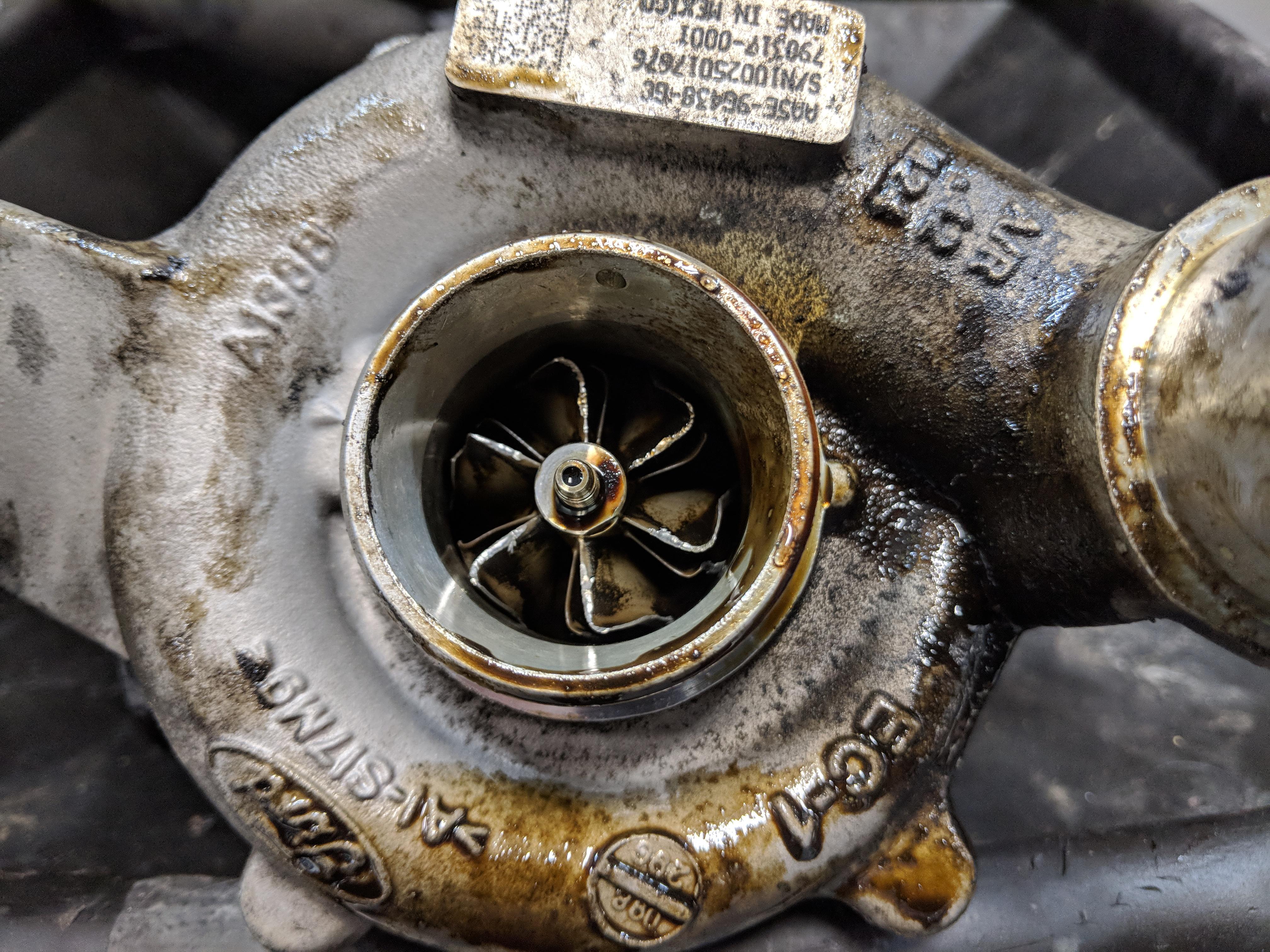 Another Turbo bites the dust. She locked up tight. r