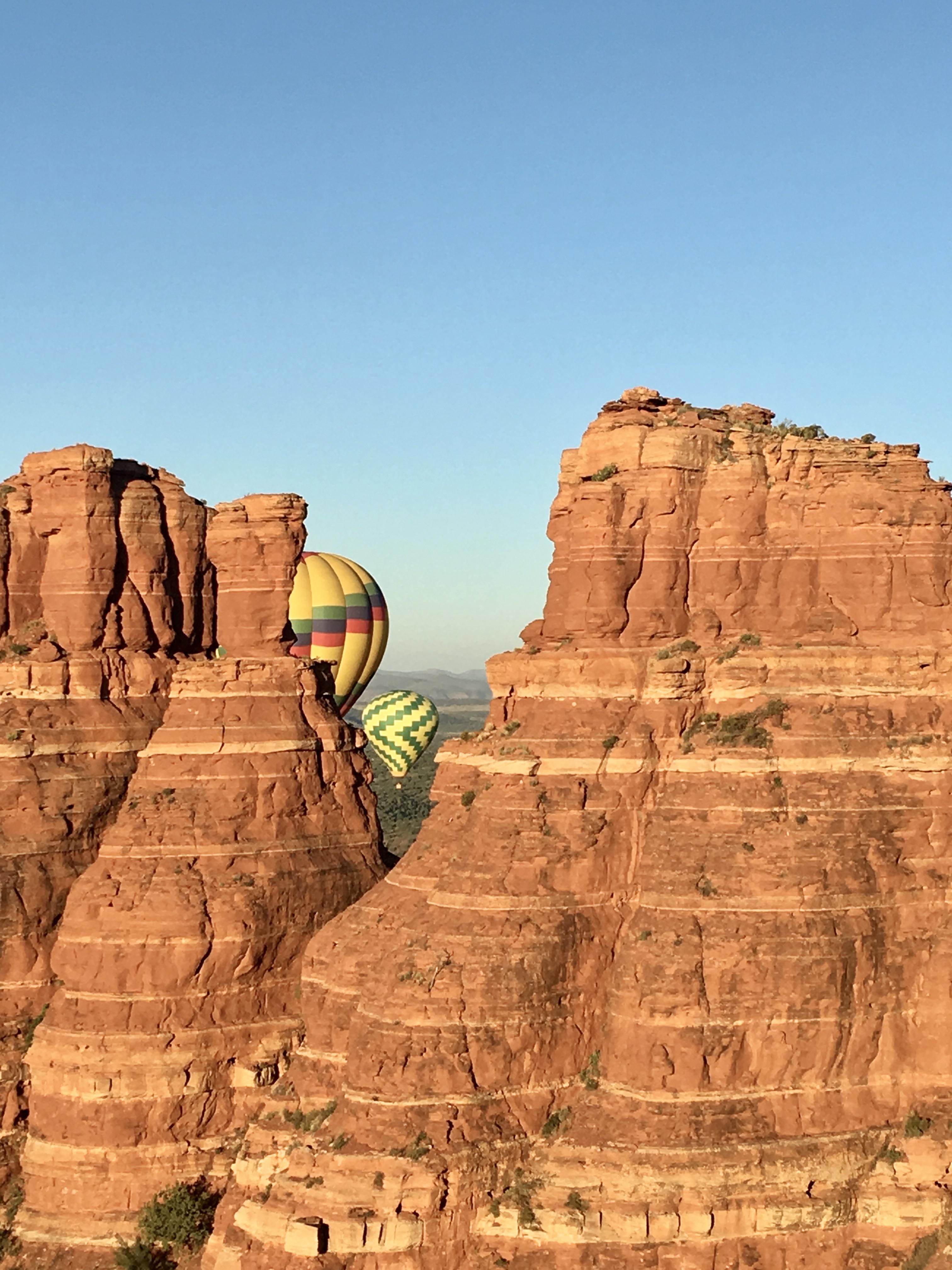 Taken from another hot air balloon in Sedona, AZ. r/pics