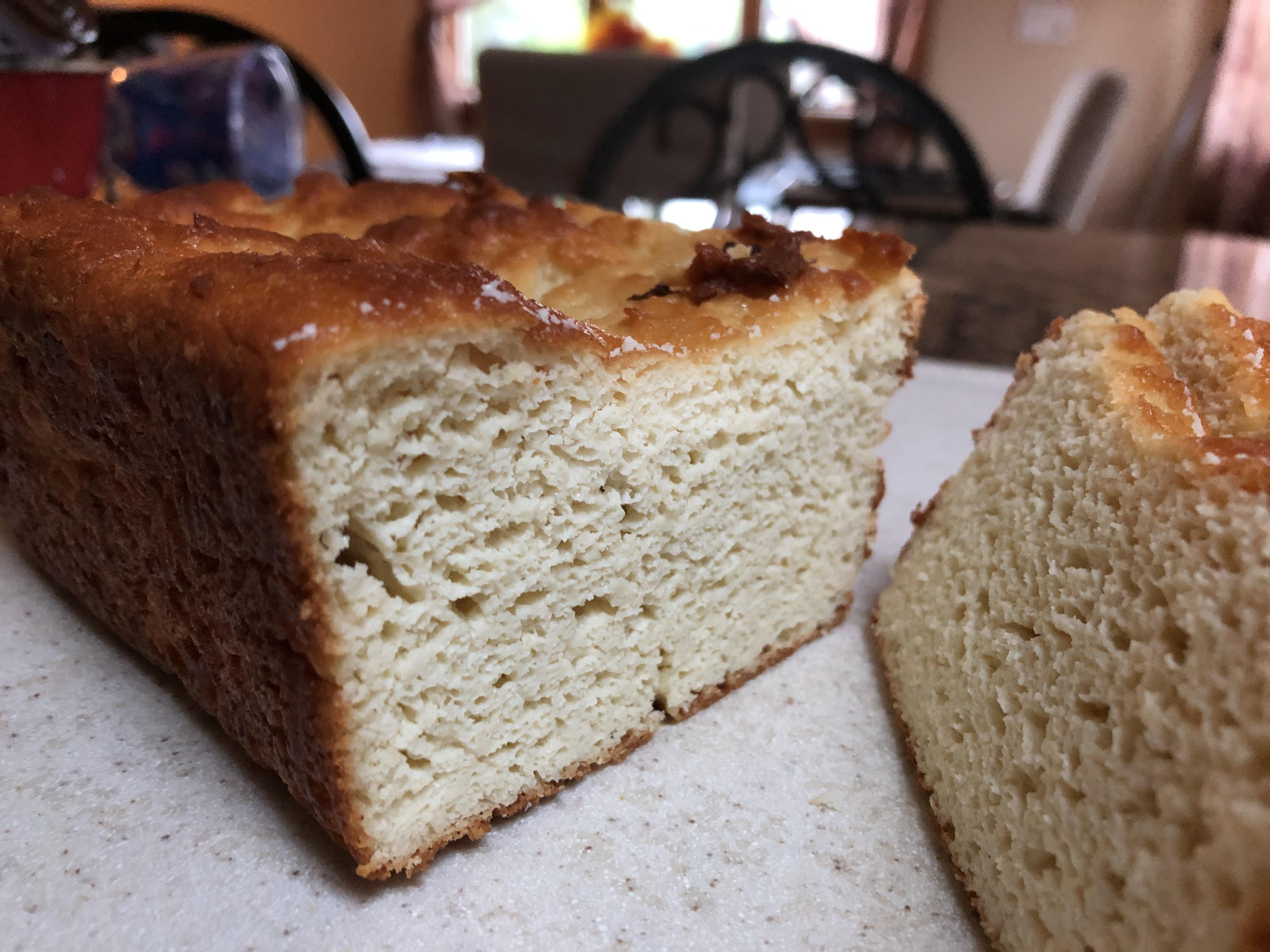 AWESOME homemade yeasted keto bread! And only 2 net carbs per slice