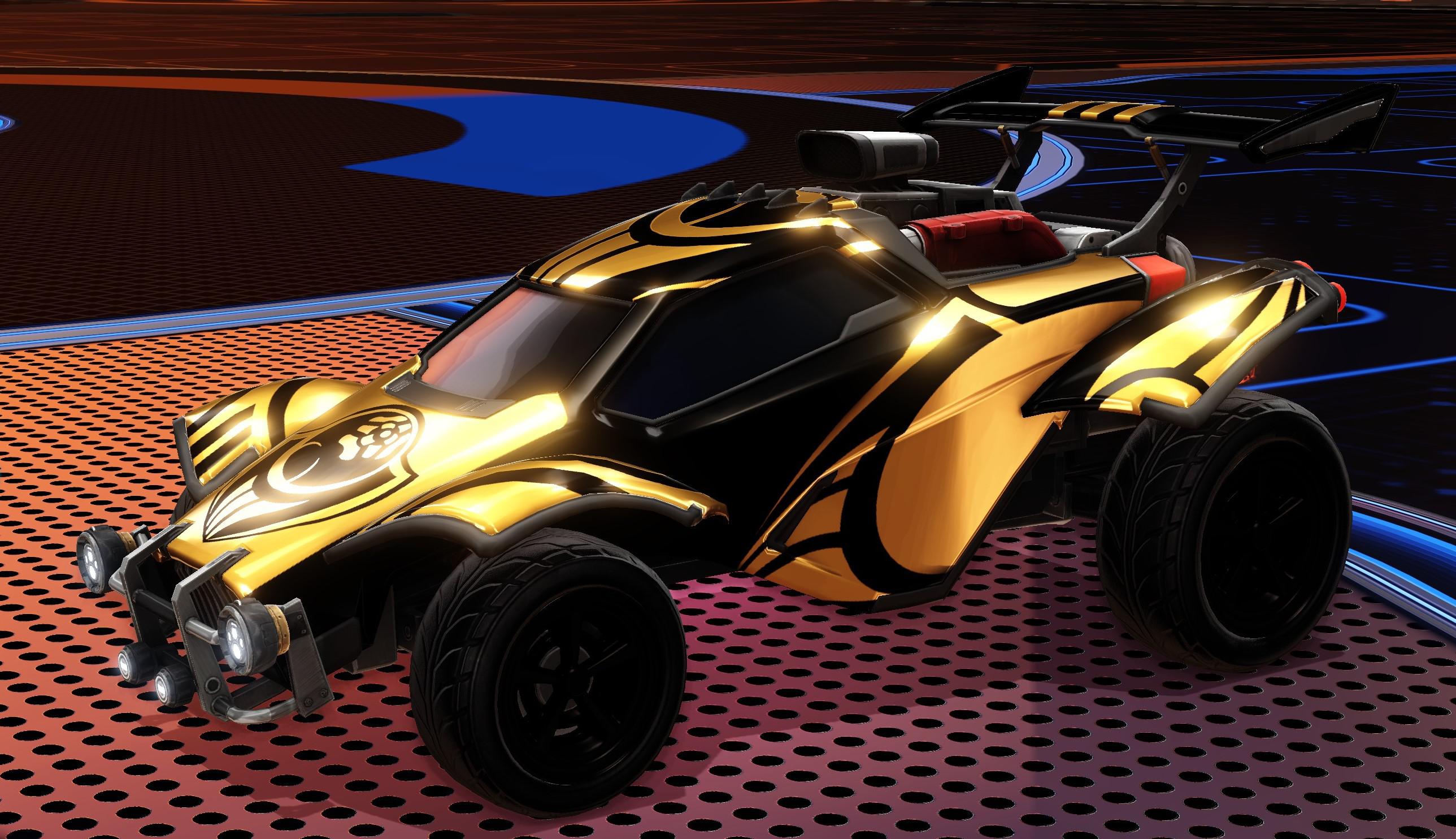 Rocket League New update just made my TW Octane black! I don't complain