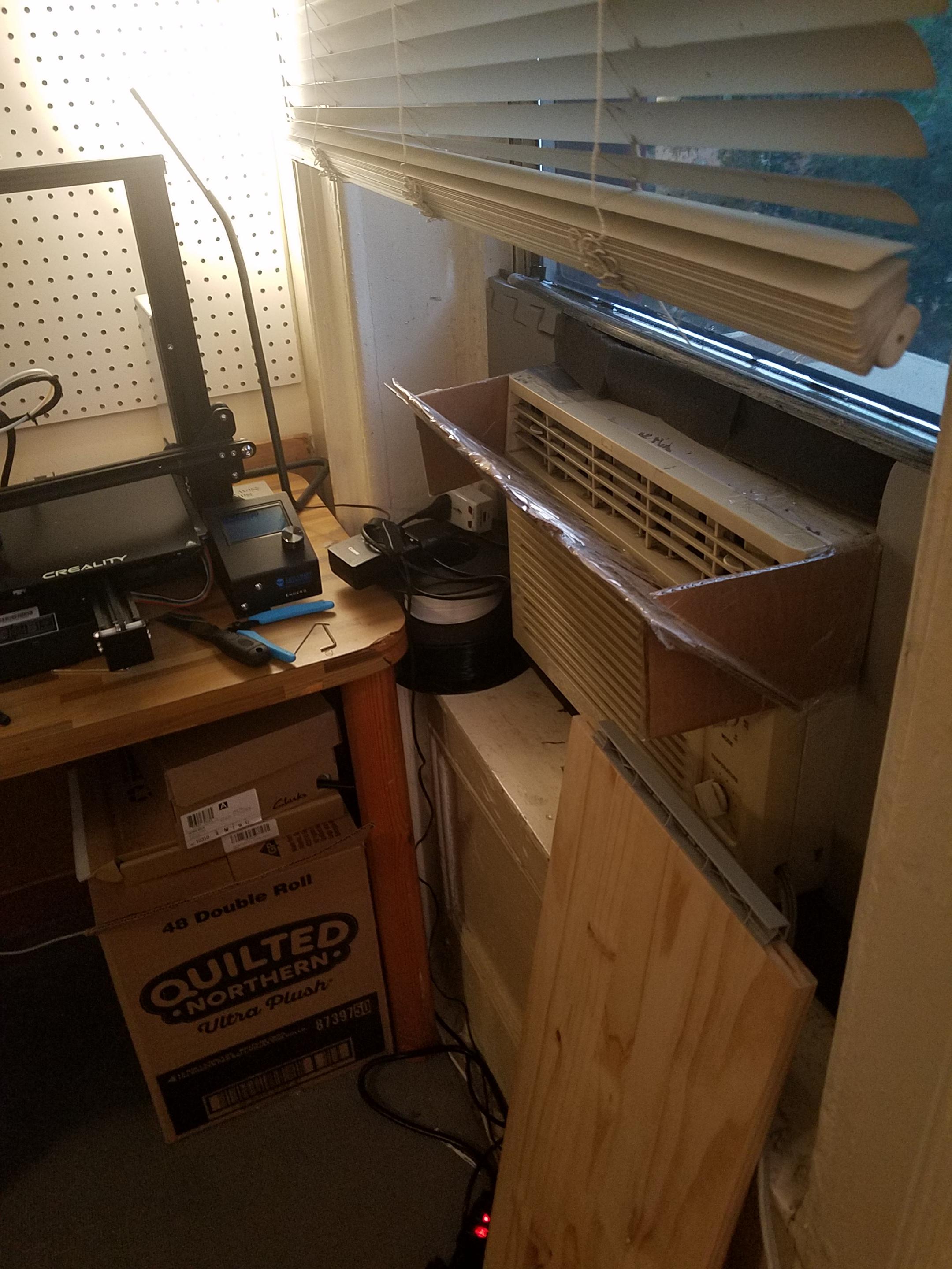 AC Deflector... i mean it works r/redneckengineering