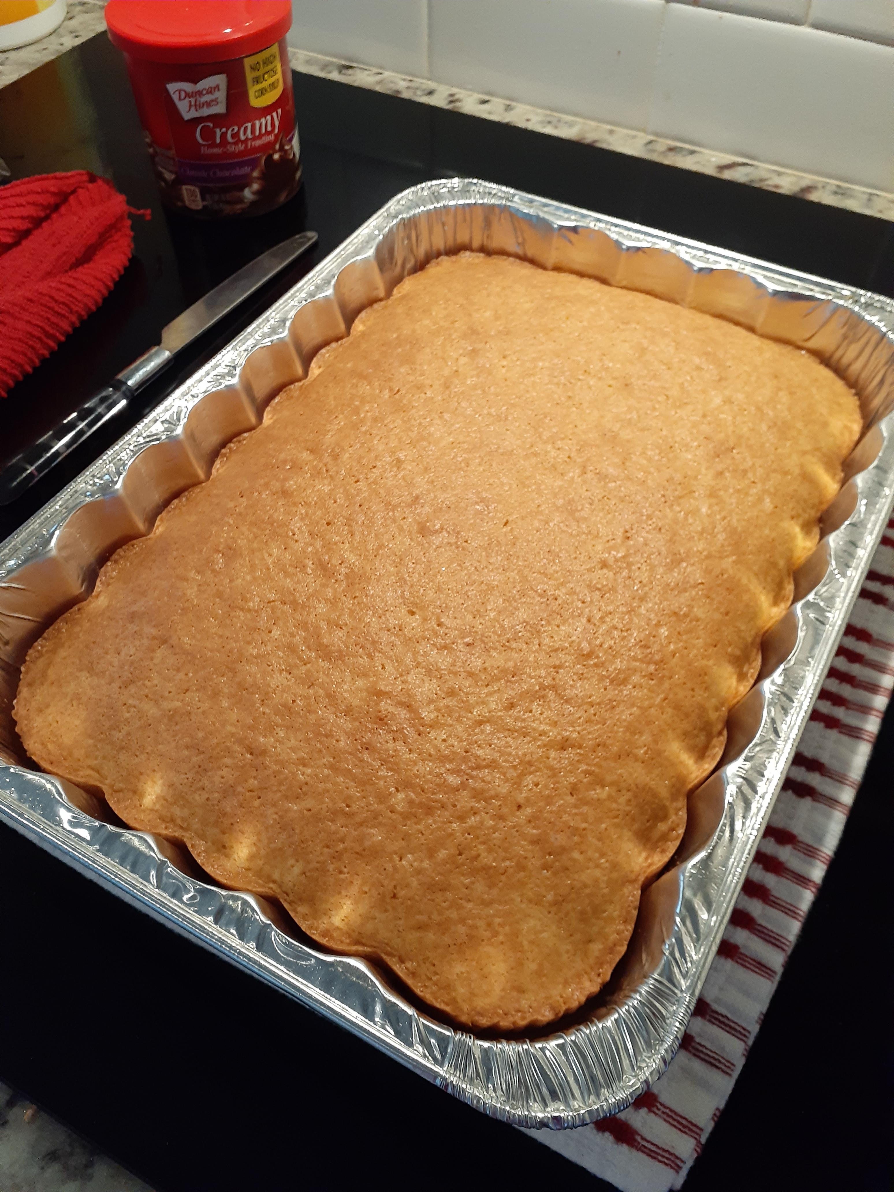 [Homemade] Yellow Cake r/food