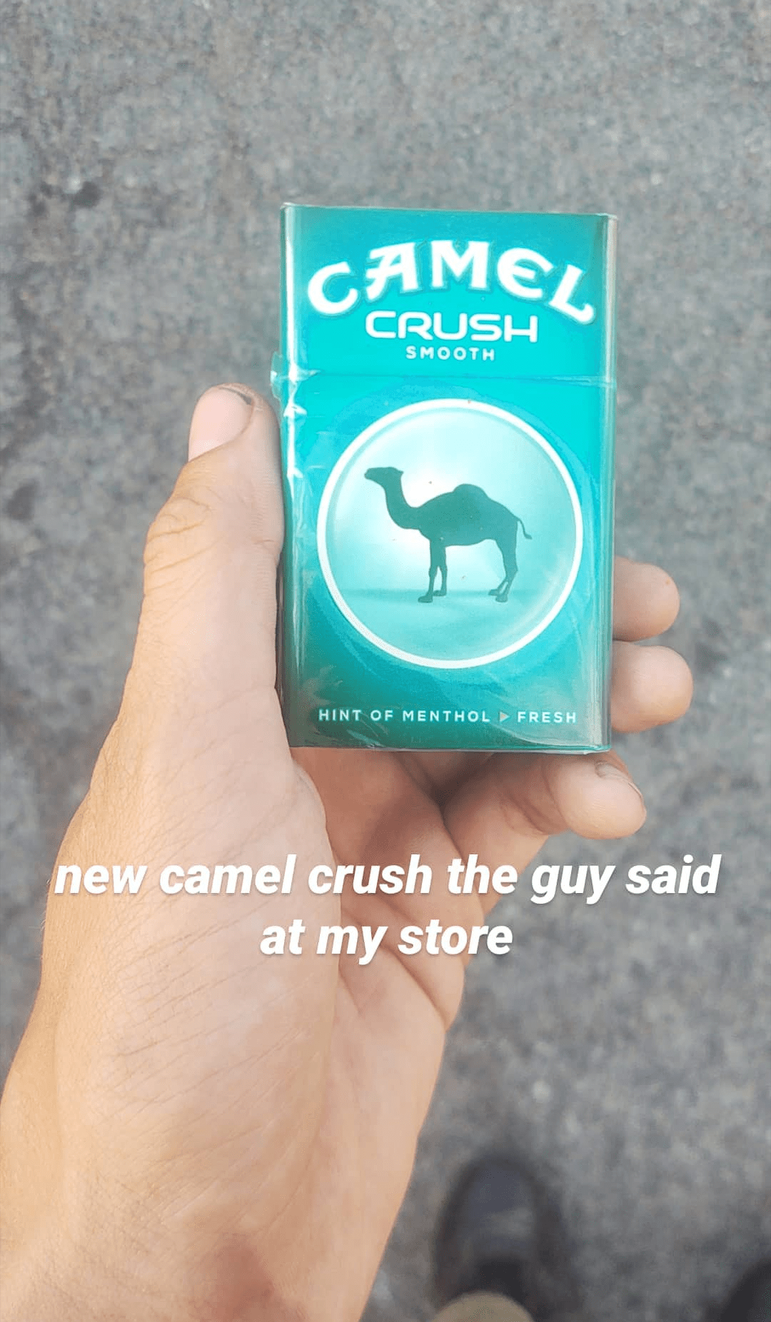New Camel Crush? r/Cigarettes