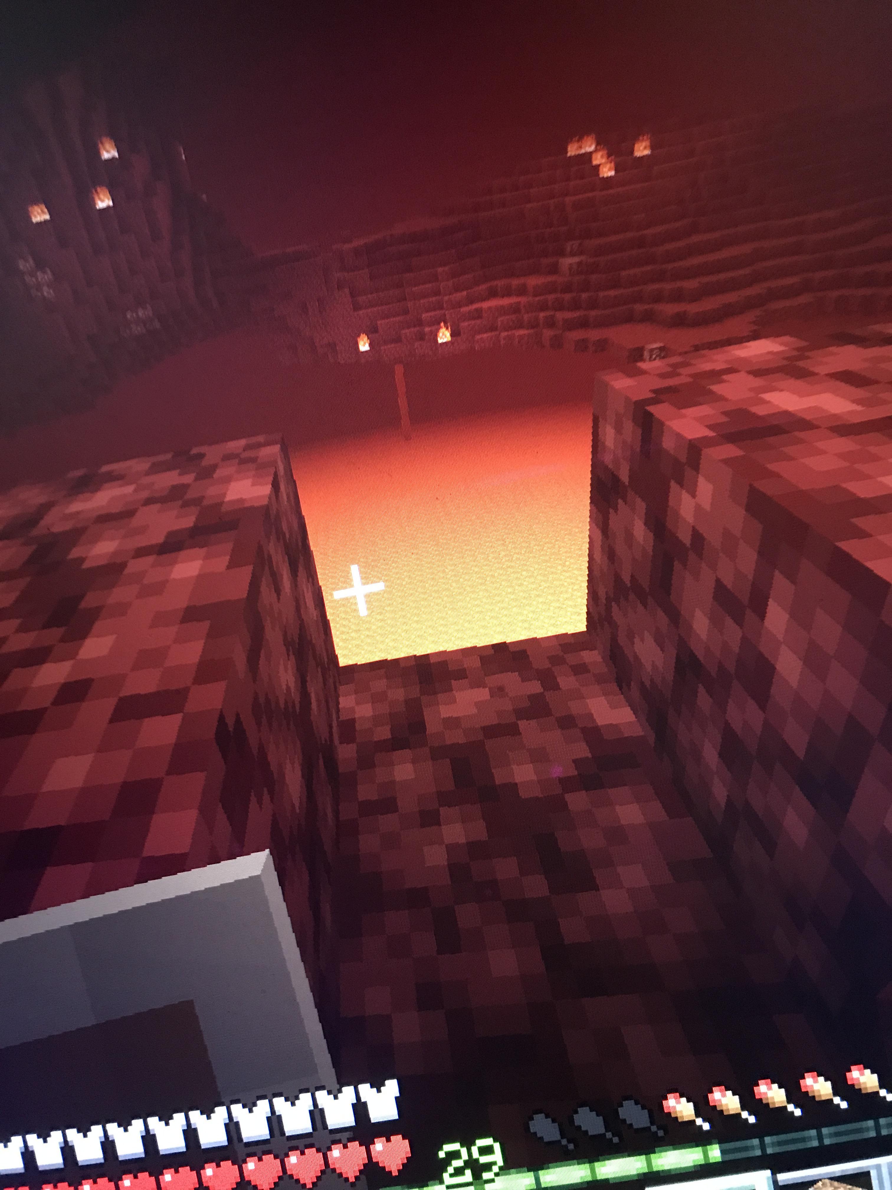 I can hear the Ghasts, but can’t see them😖 I’ve never put so much trust