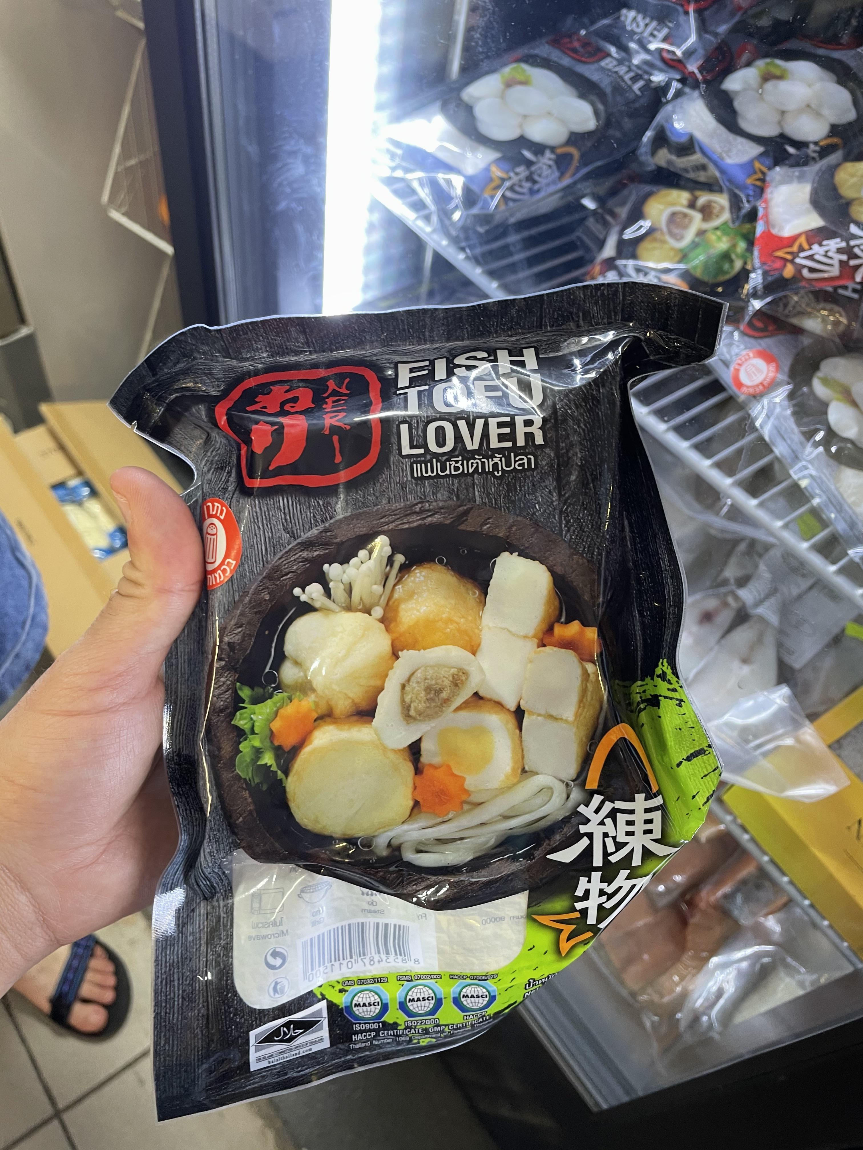 This is legit tofu made of fish r/vegancirclejerk