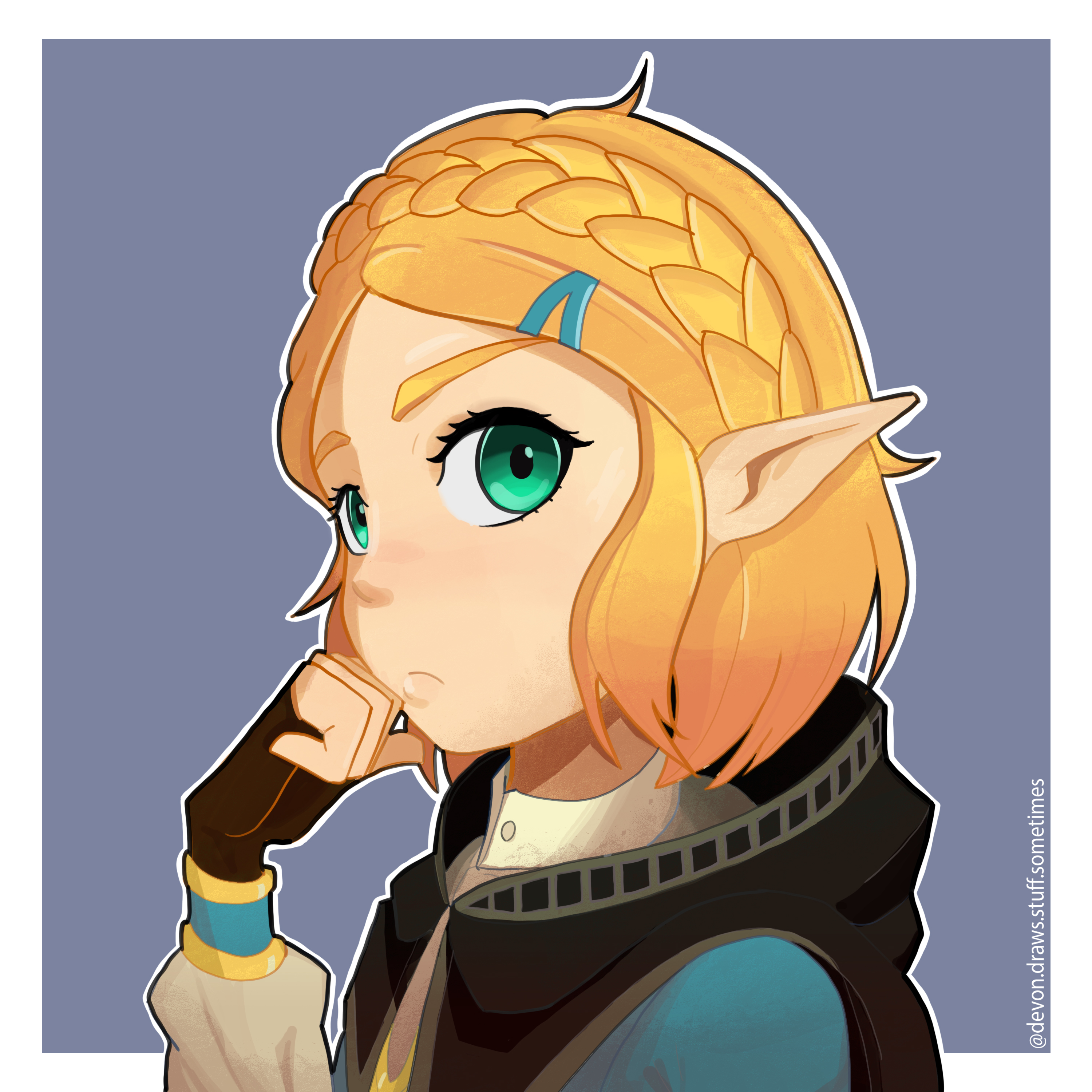 Can I join the Short Hair Zelda club? [BoTW2] zelda
