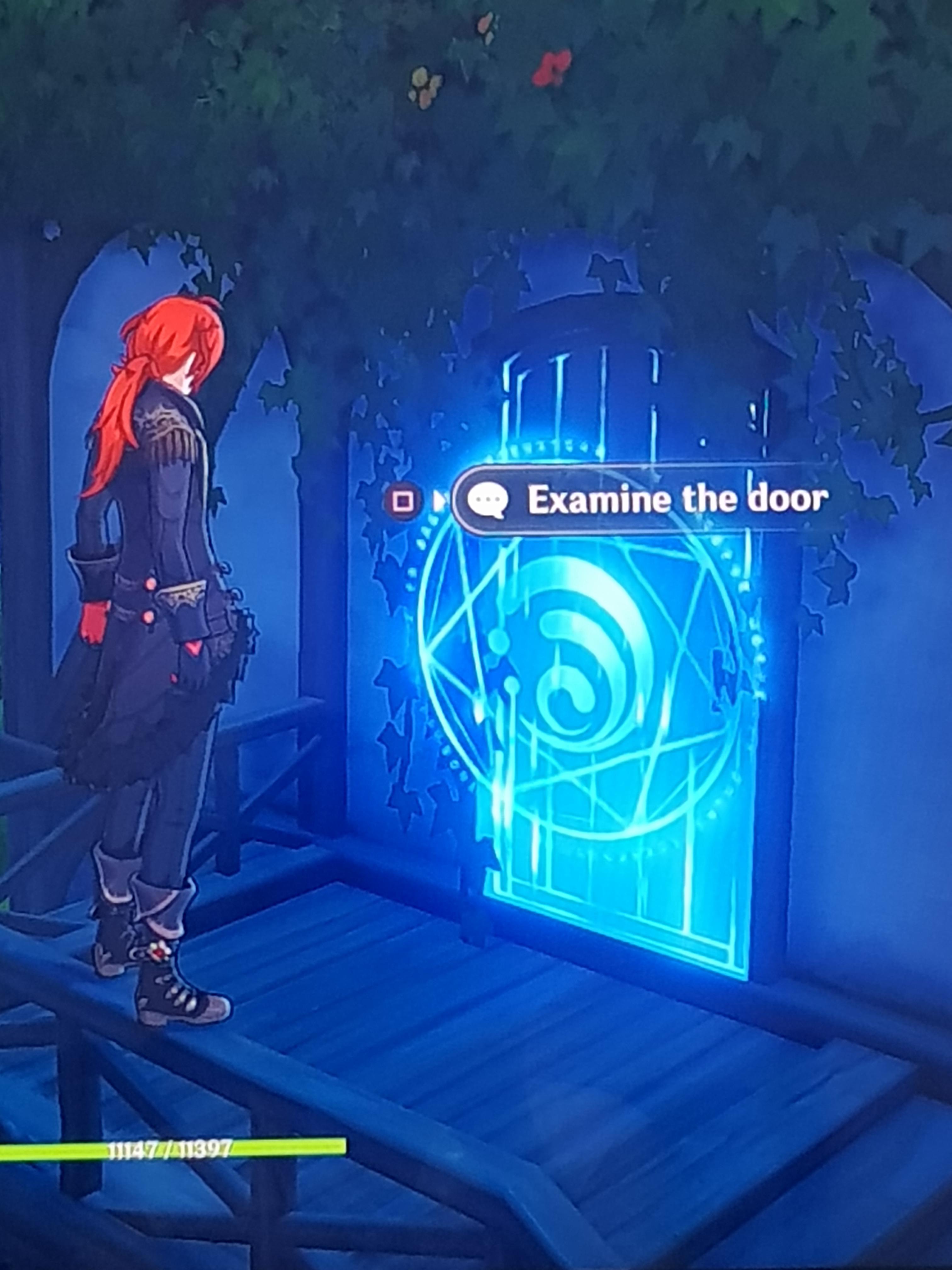 Genshin Impact Door With Water Symbol