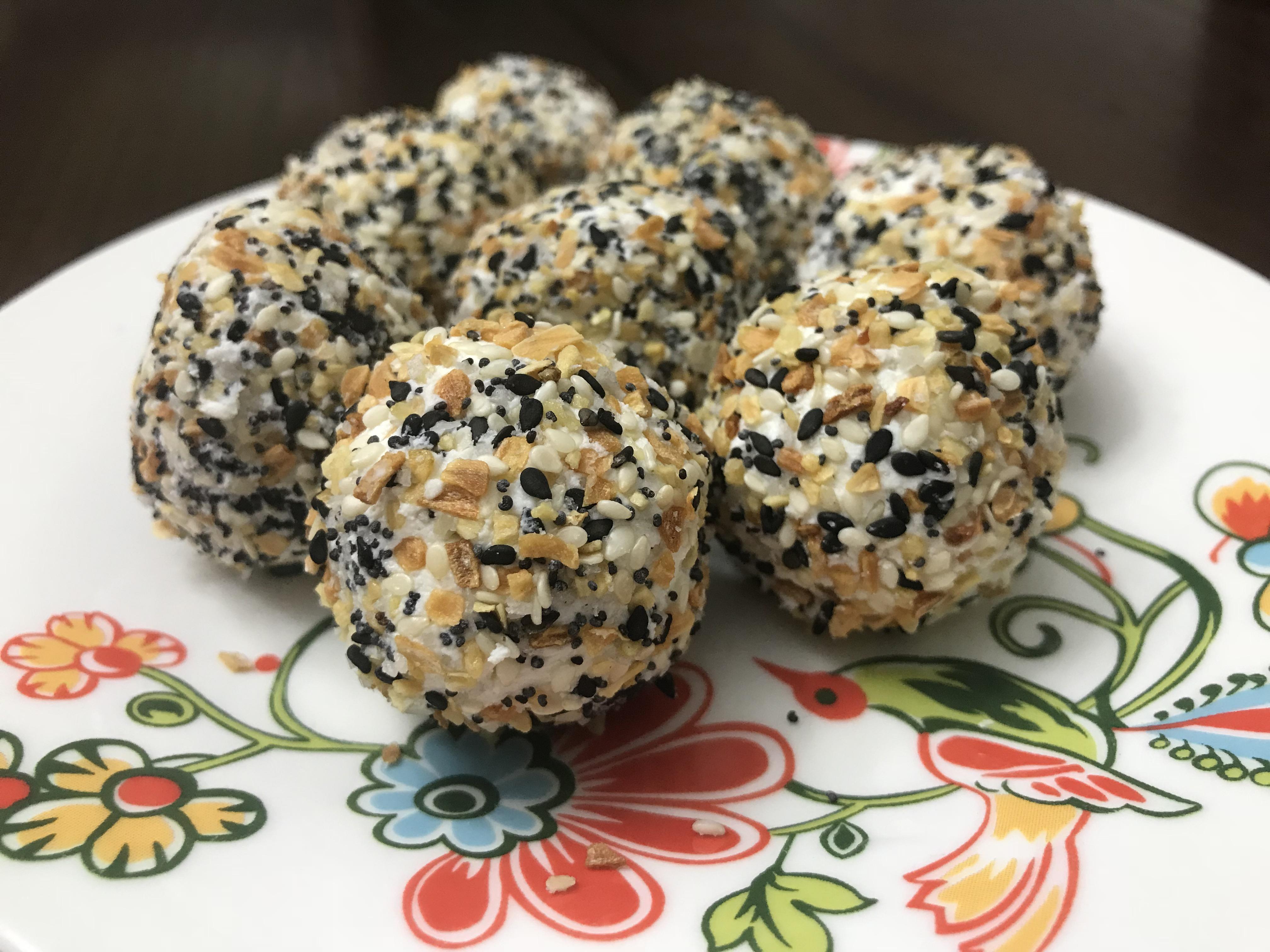 Goat Cheese and Everything but the Bagel seasoning r/ketorecipes