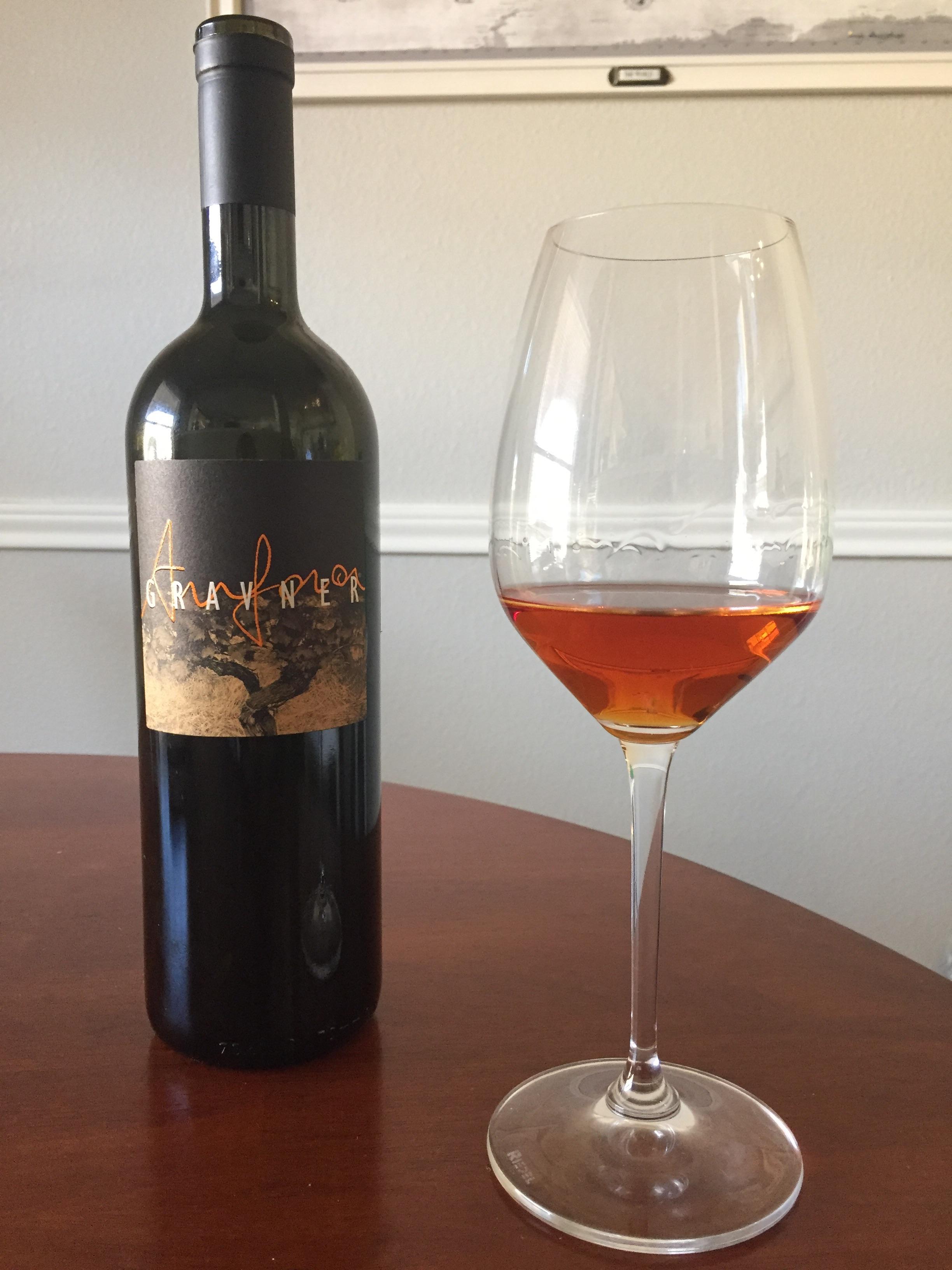 First orange wine Gravner 2005 Ribolla Giulia r/wine