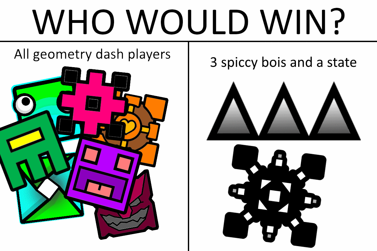 I made a Geometry Dash meme : r/geometrydash