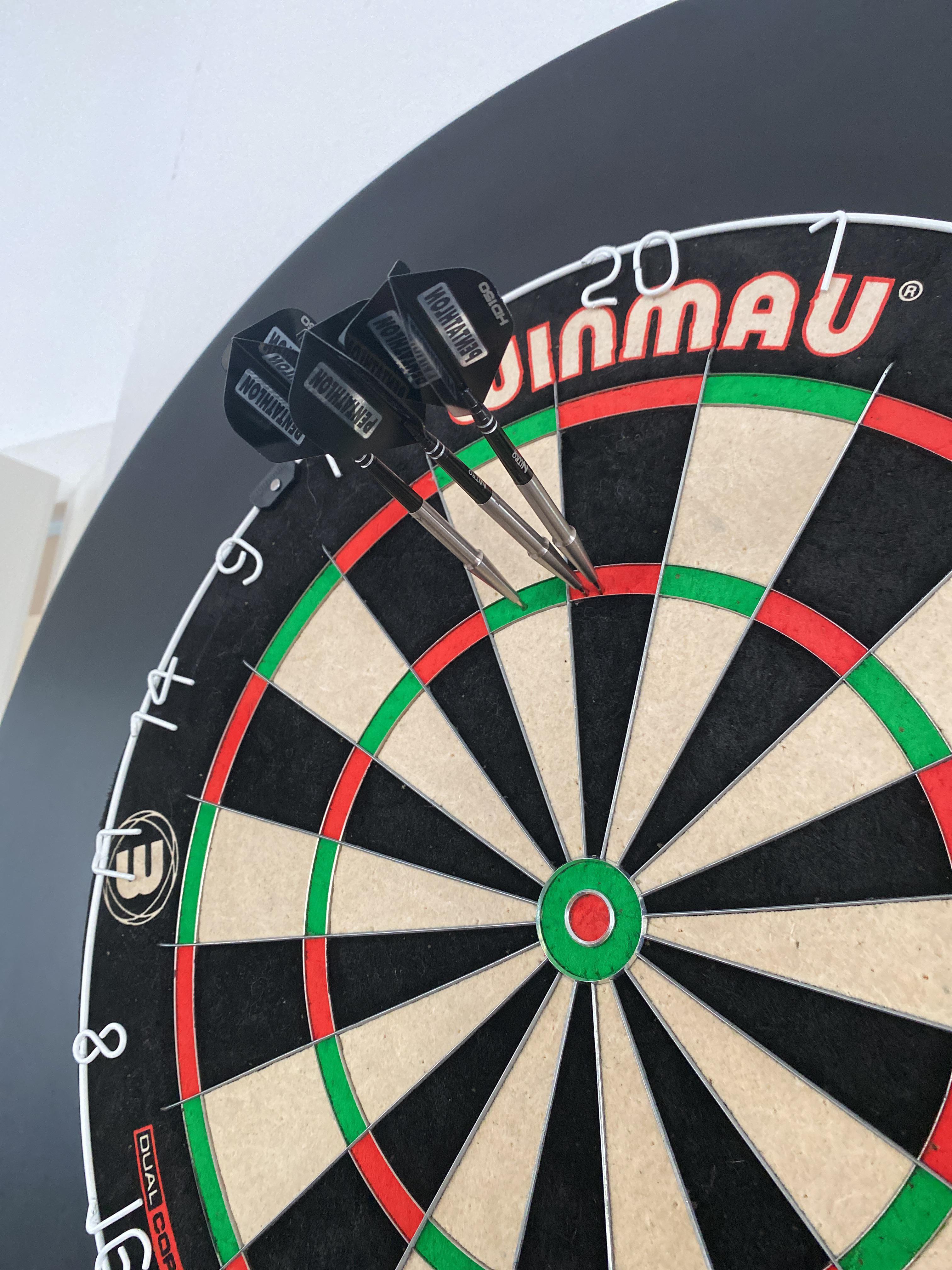 Almost on the very first three darts... immediately fell in love! r/Darts