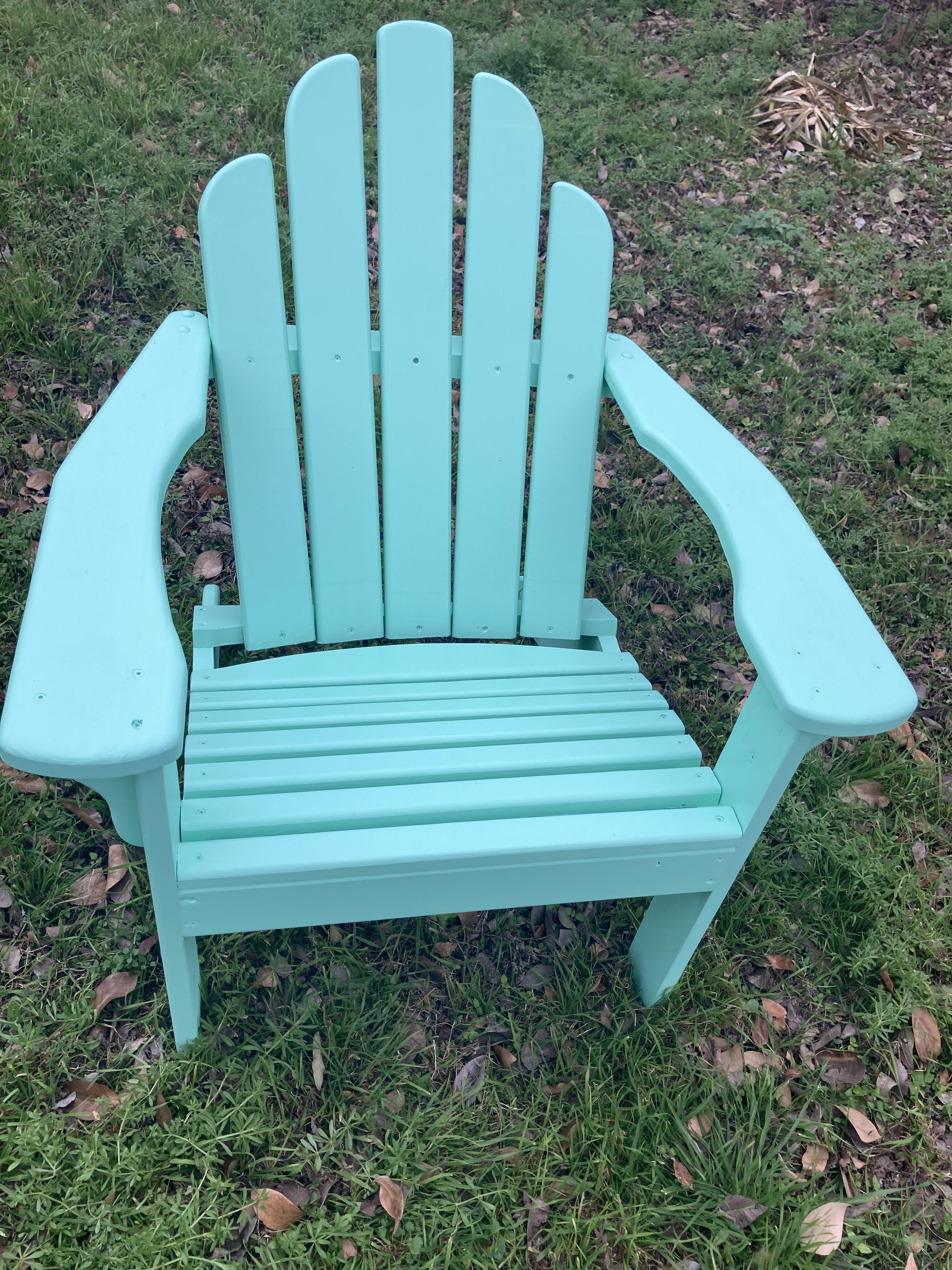 Finished making a couple of Norm Abraham’s Adirondack chairs r