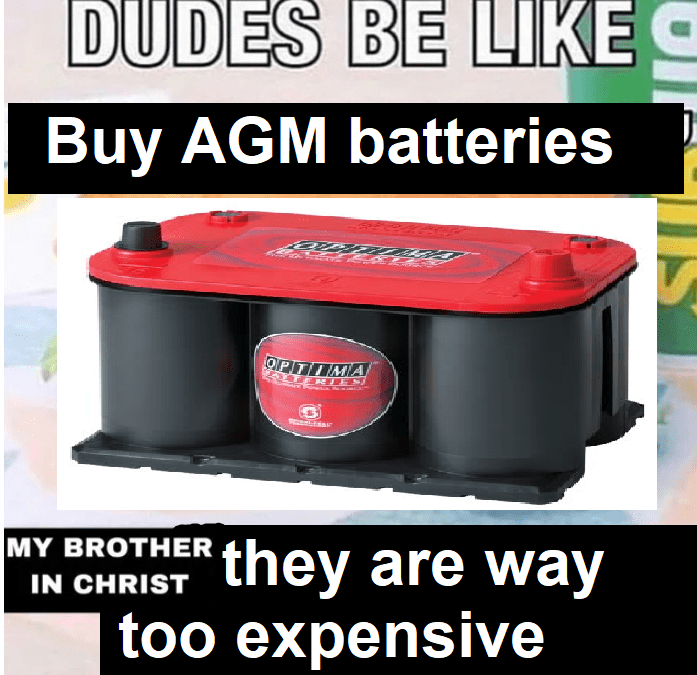 Race car batteries are too expensive to be on the menu boys r/carmemes