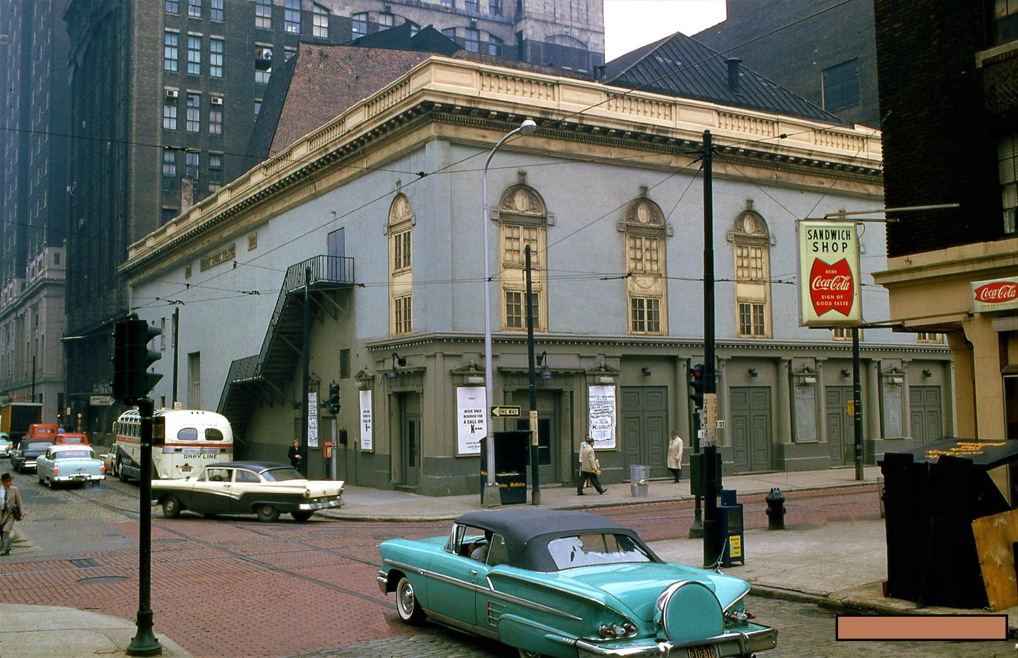 The Walnut Street Theatre 9th & Walnut. Philadelphia 1961 r