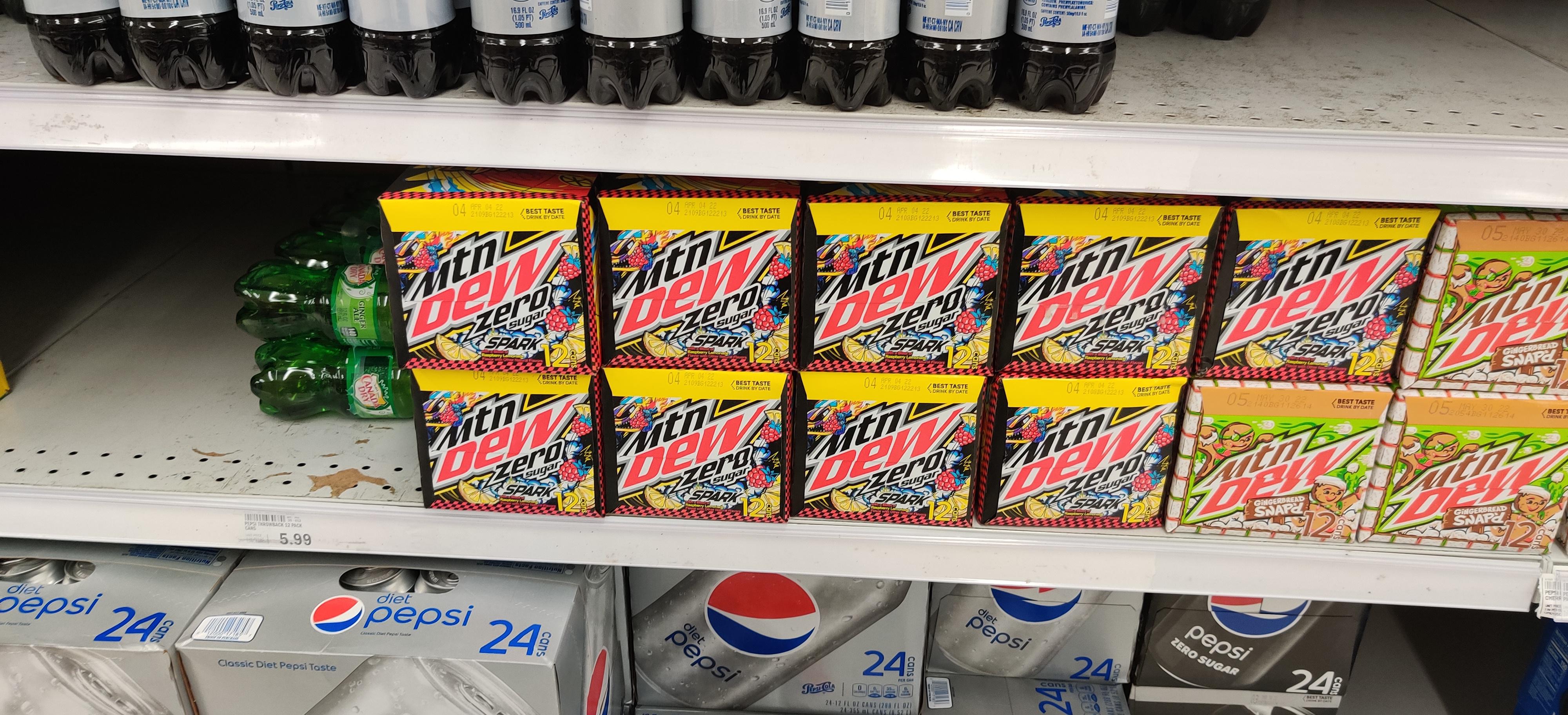 Spark zero Meijer in Bloomingdale, IL r/mountaindew