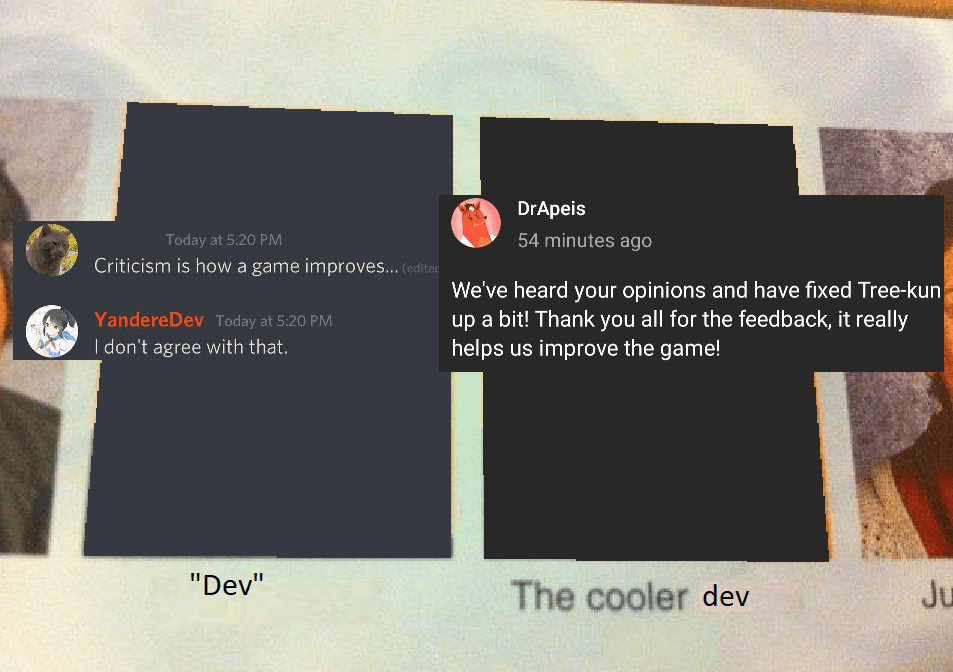 The cooler dev r/yandere_simulator_2
