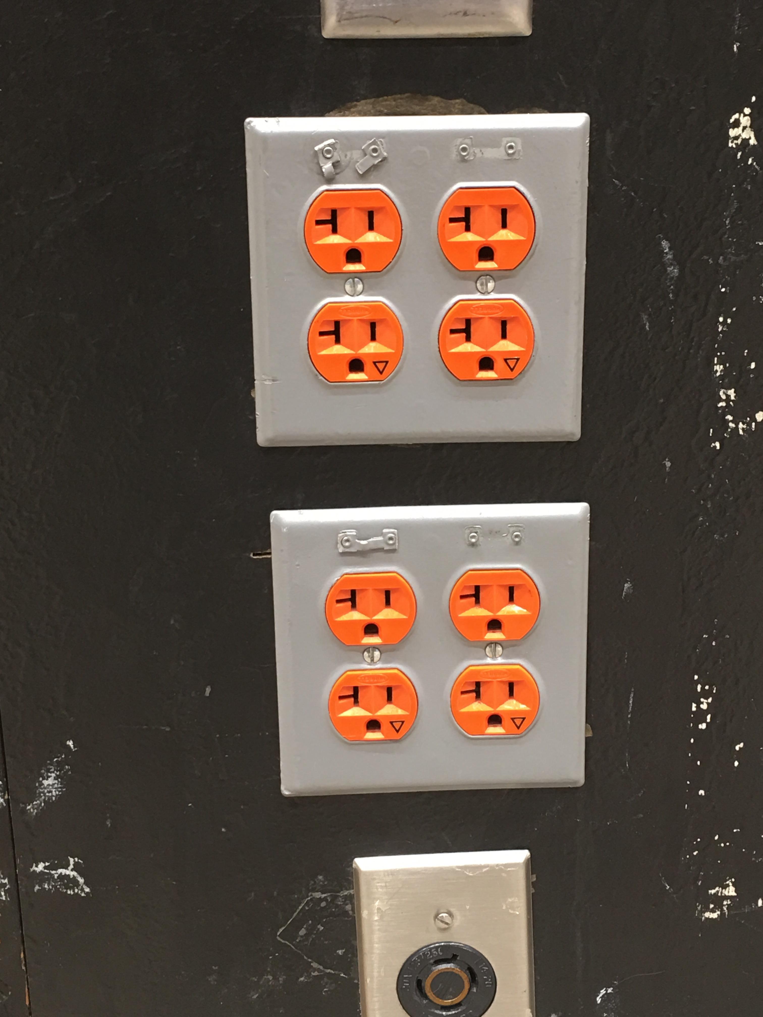 Now I found orange electrical sockets r/RealLifeShinies