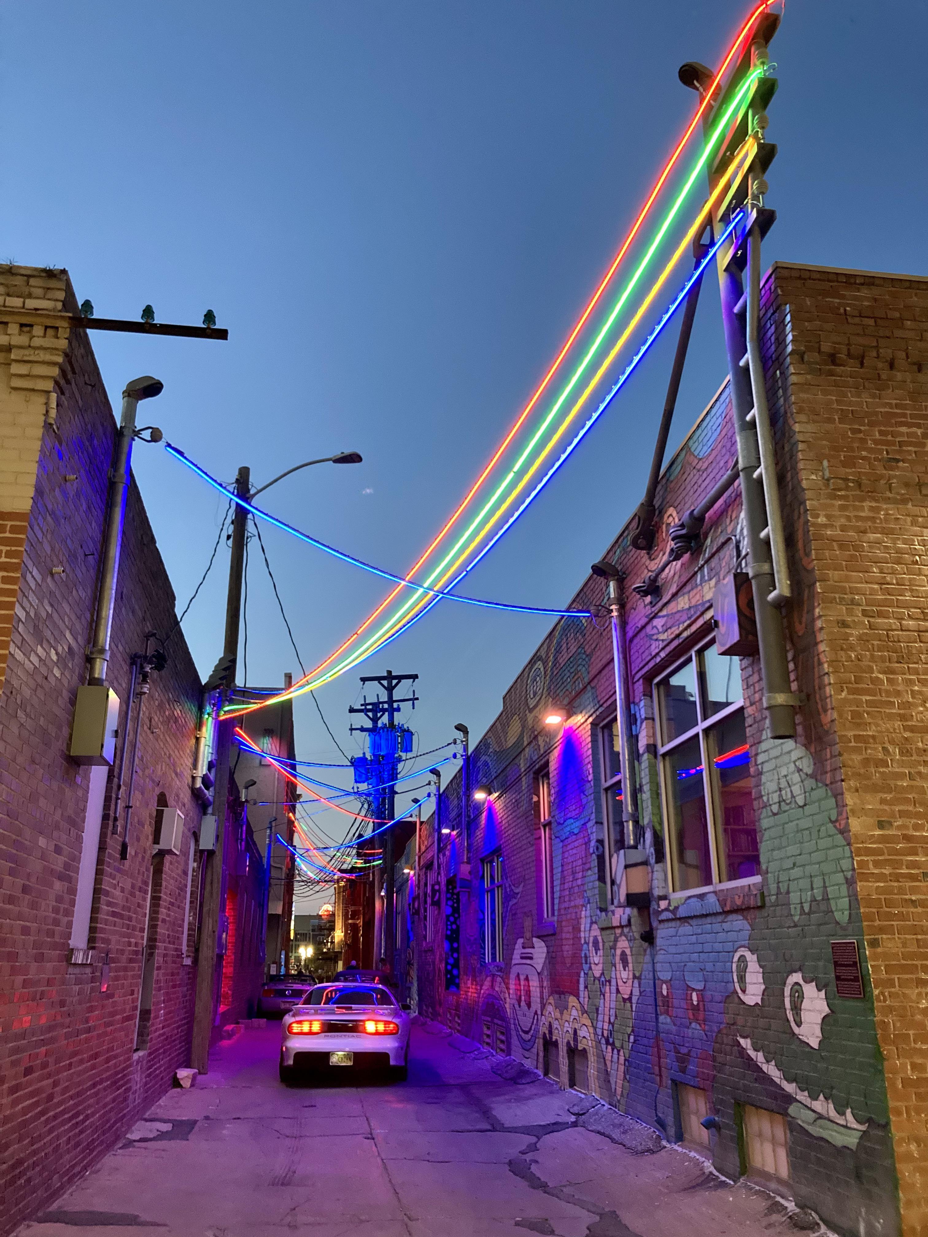 [OC] An alley in downtown Lincoln, Nebraska pics
