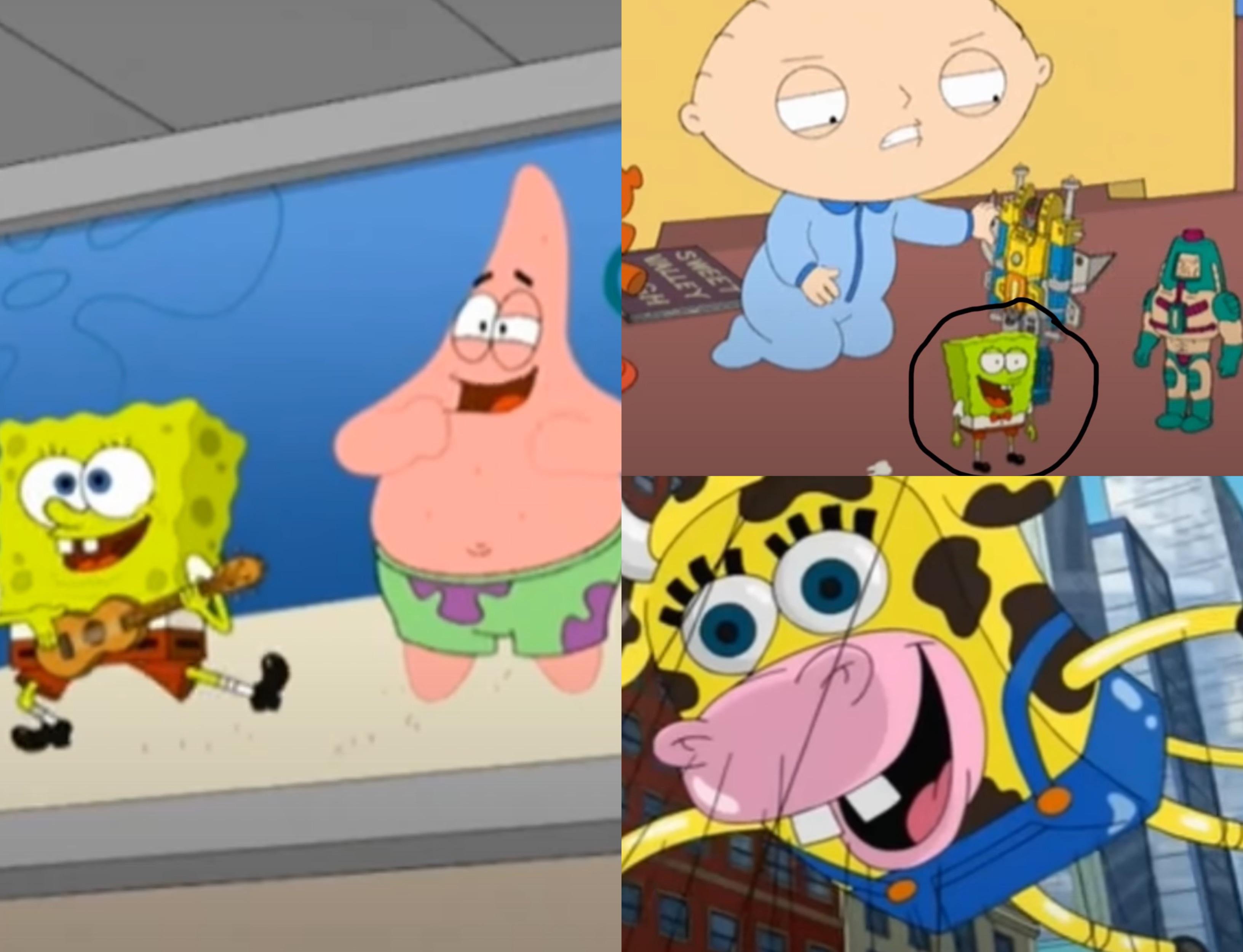 Spongebob Family Guy