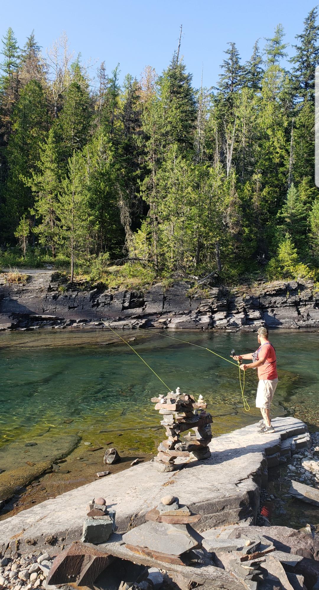 Fishing in glacier national park r/flyfishing