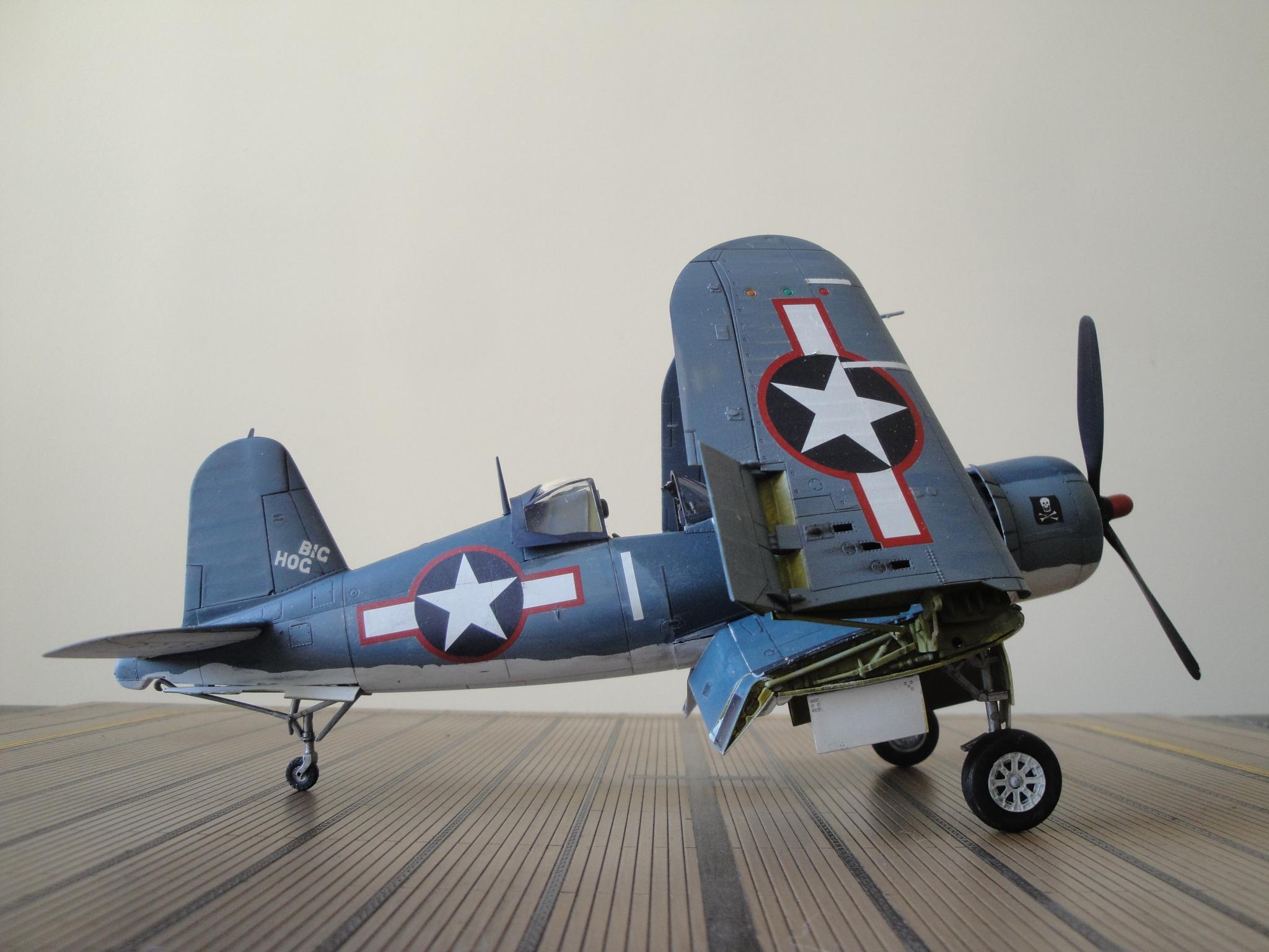 Tamiya F4U Corsair, 1/48. r/modelmakers