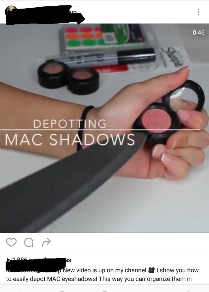 How to cut your arm Tutorial r/muacirclejerk