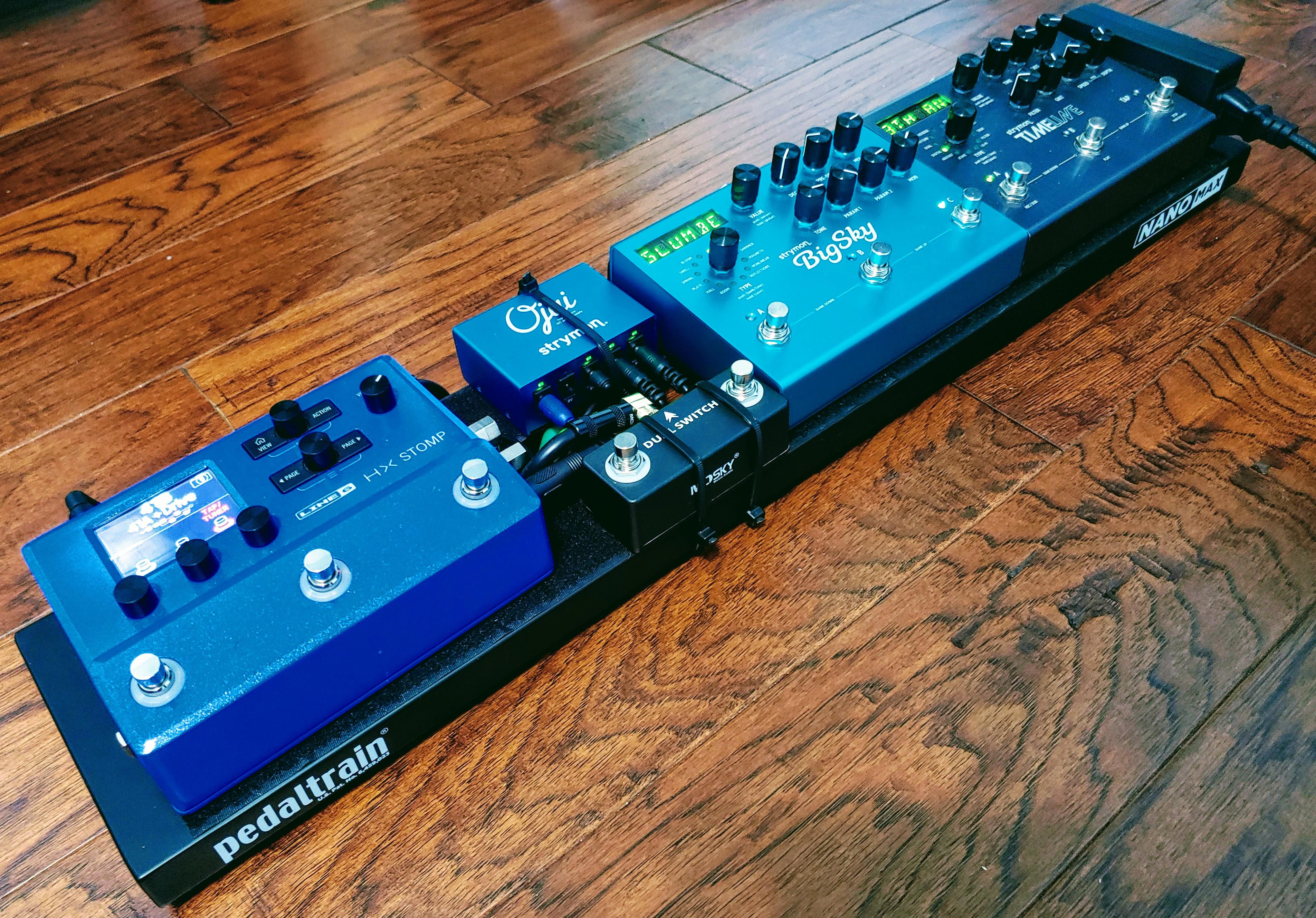 My Ampless board on Nano Max Pedaltrain r/guitarpedals