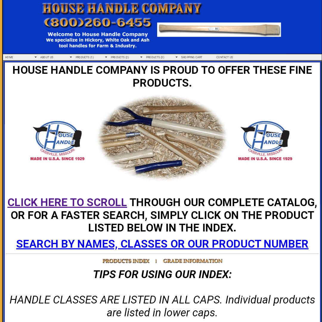 I've heard nothing but good about House Handle Company but I'm still