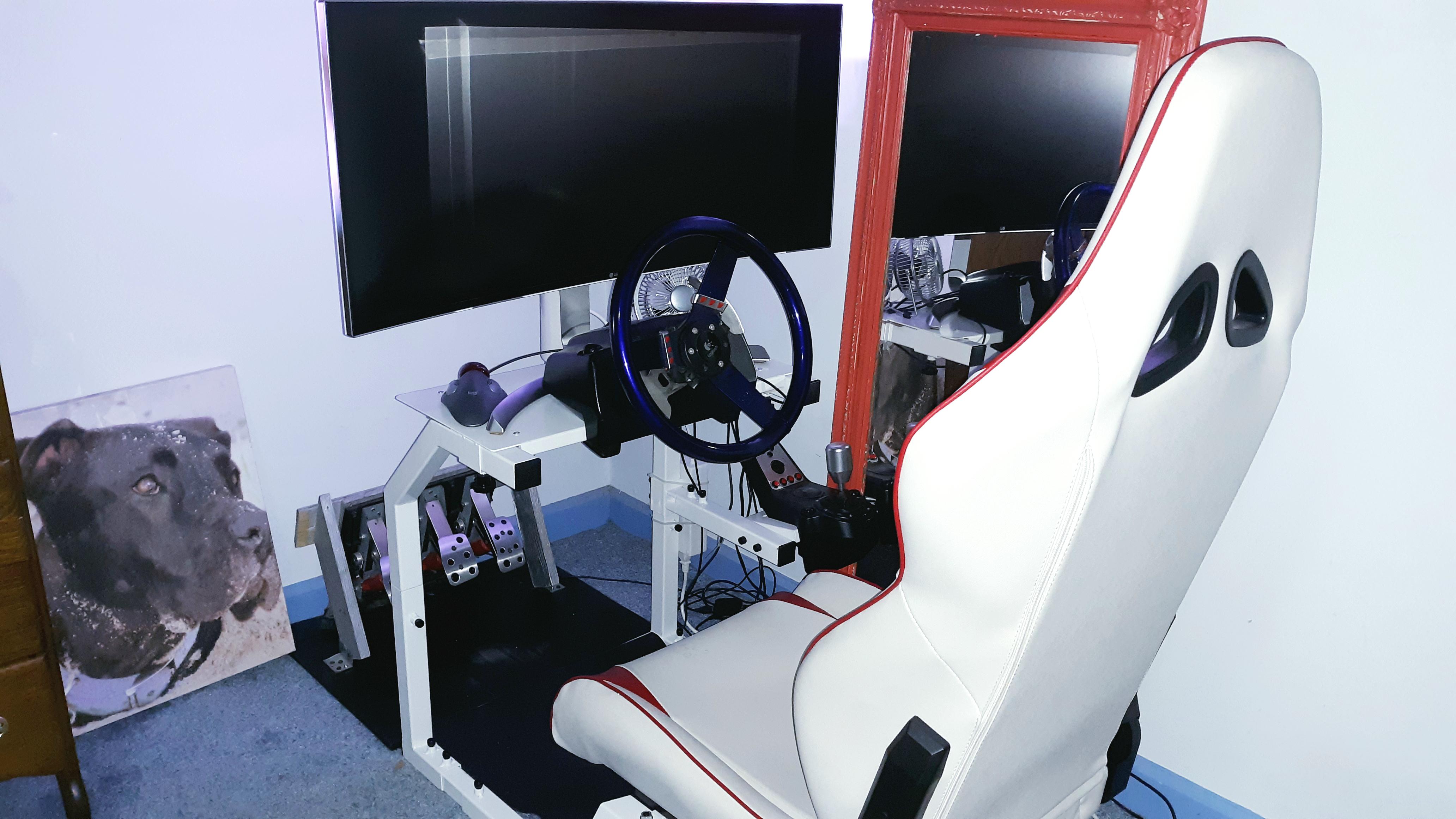 Graduated from office chair 👍Sim Rig r/simracing