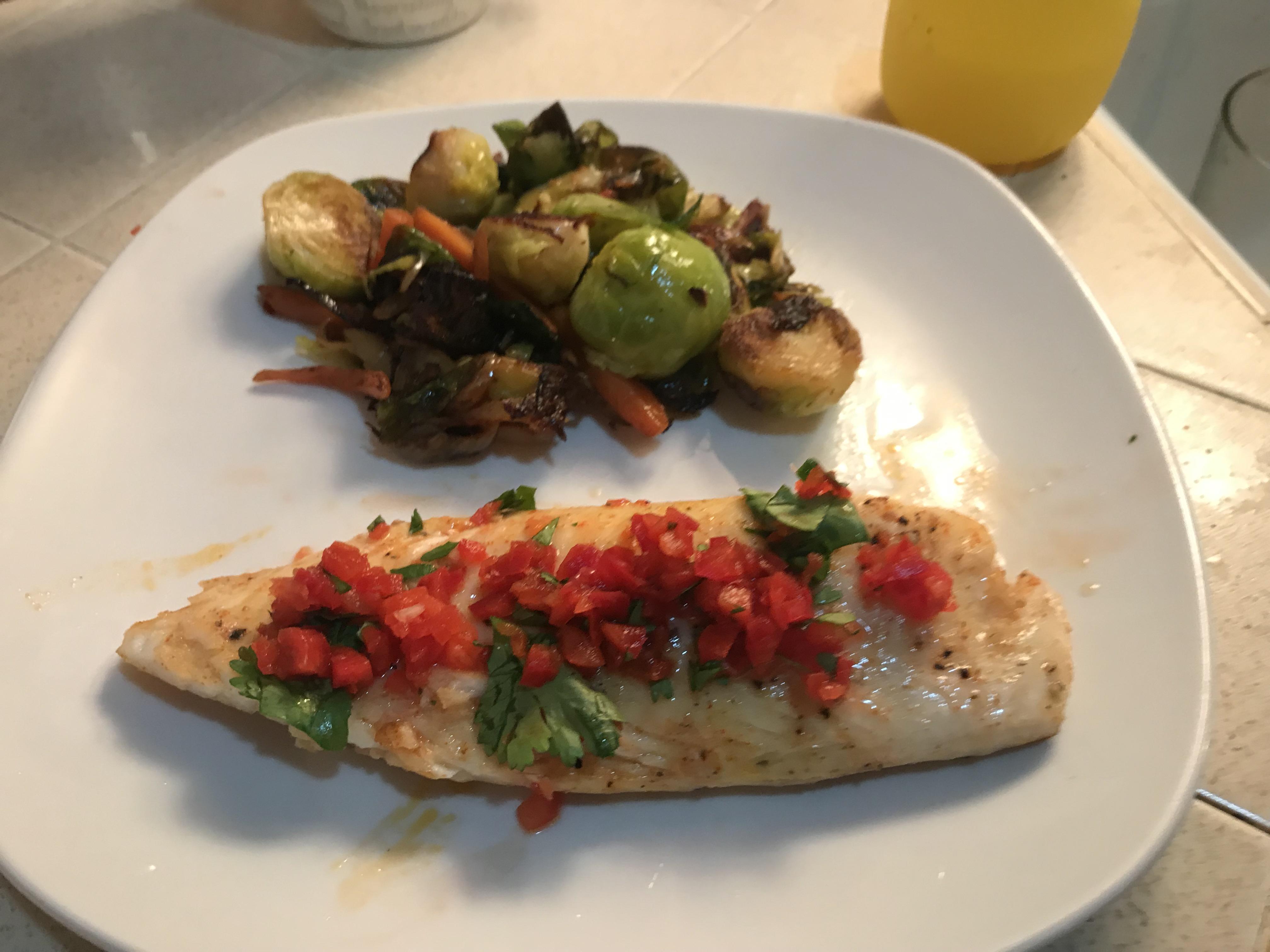 Costco tilapia and B. Sprouts r/HealthyFood