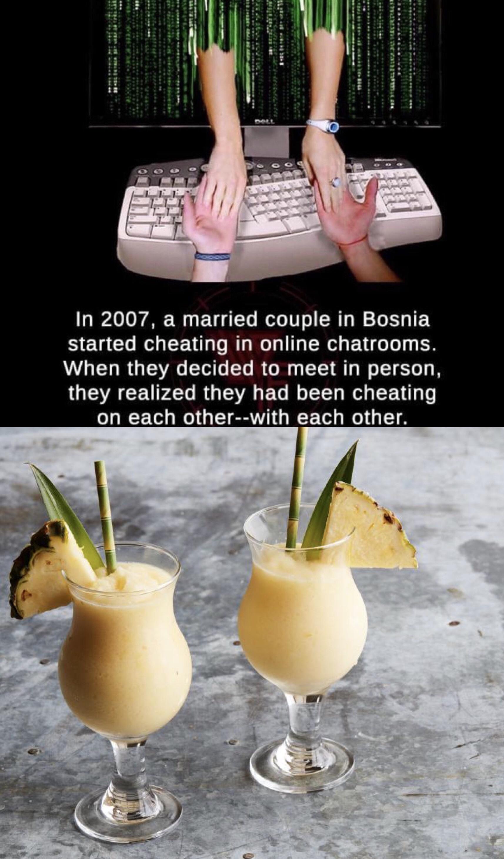 If you like piña coladas memes