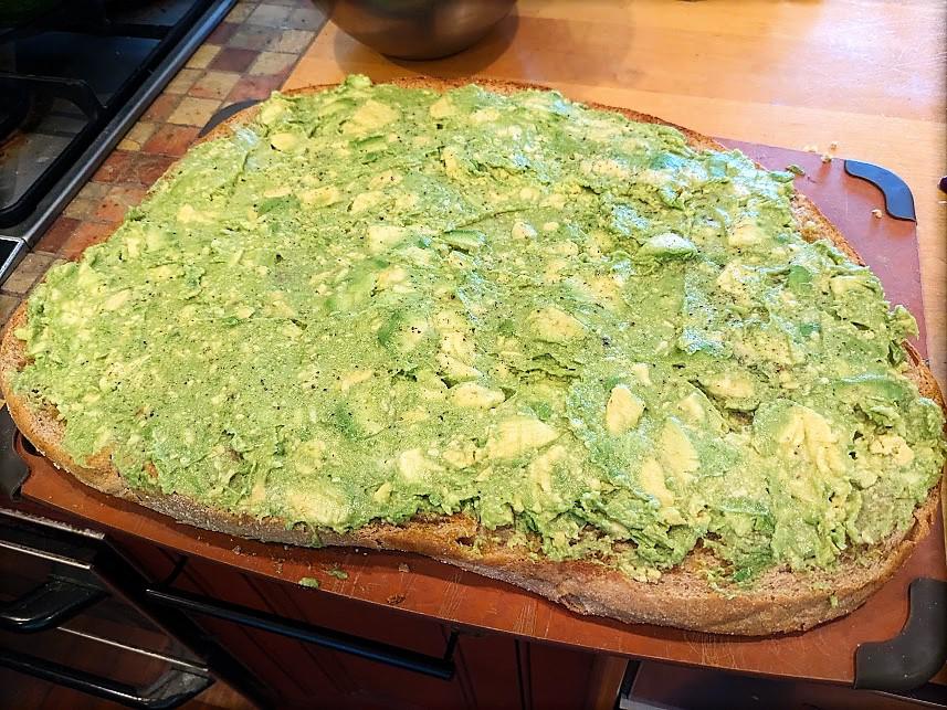 MichaelPocketList I made the world's largest slice of avocado toast