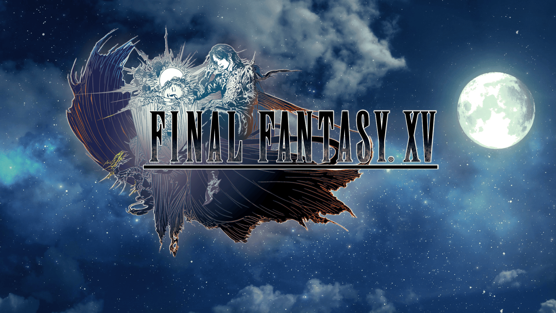 [SPOILER][FFXV] Edited endgame logo wallpaper 1920x1080 FinalFantasy