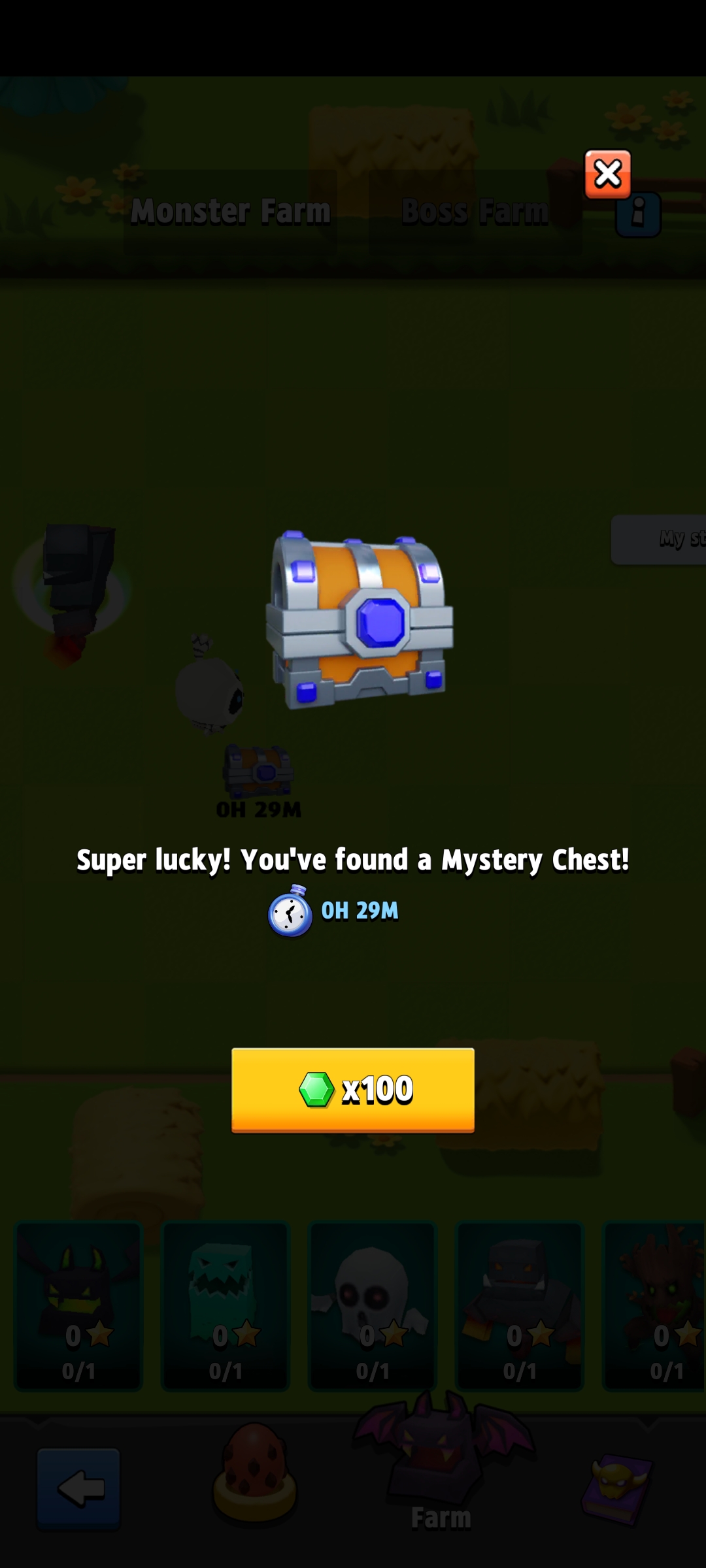 Does anyone know the item pool and drop chances of the mystery chest