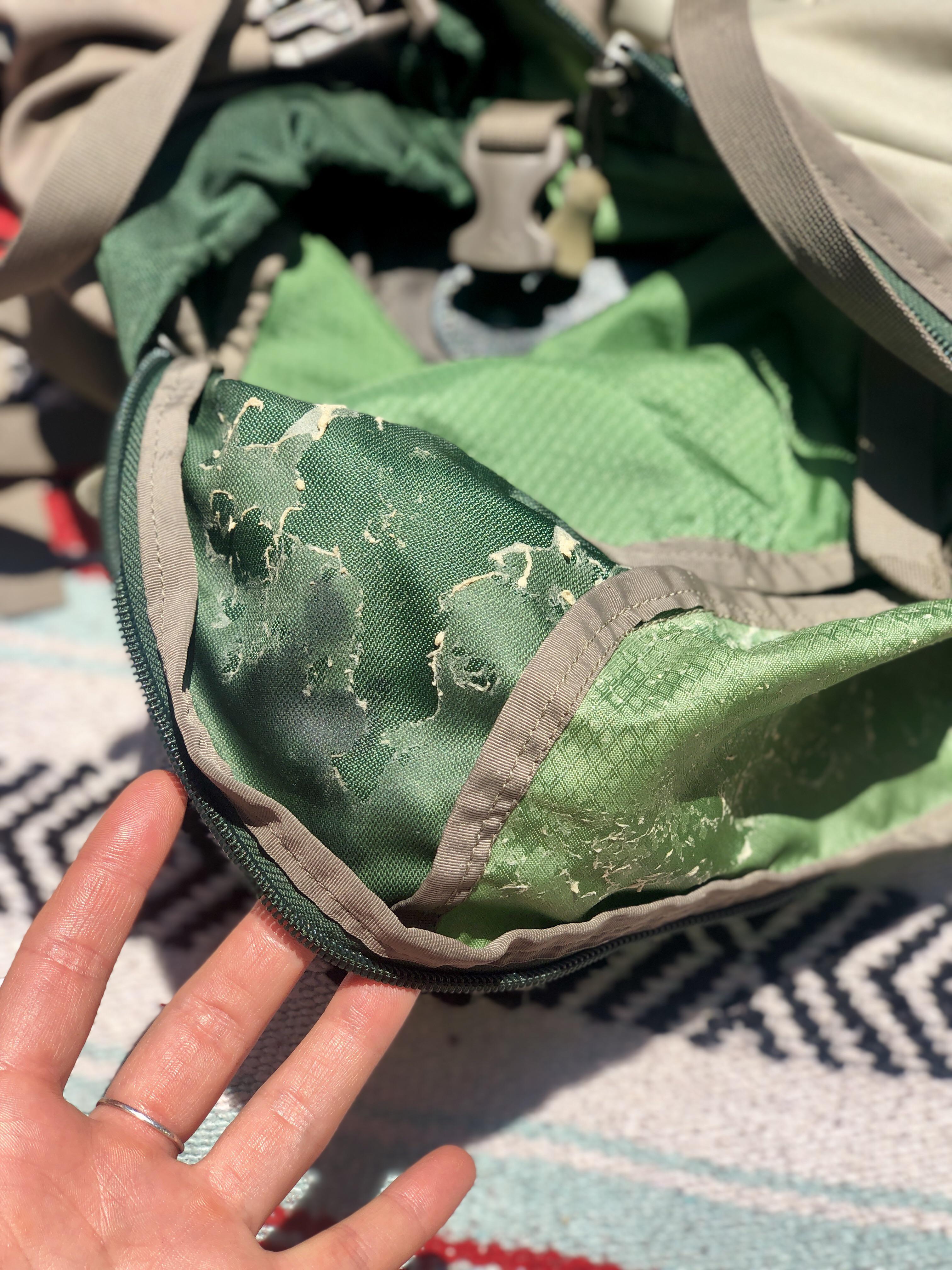 Bought a used Gregory Deva 60, gave a gentle wash & hang dry with