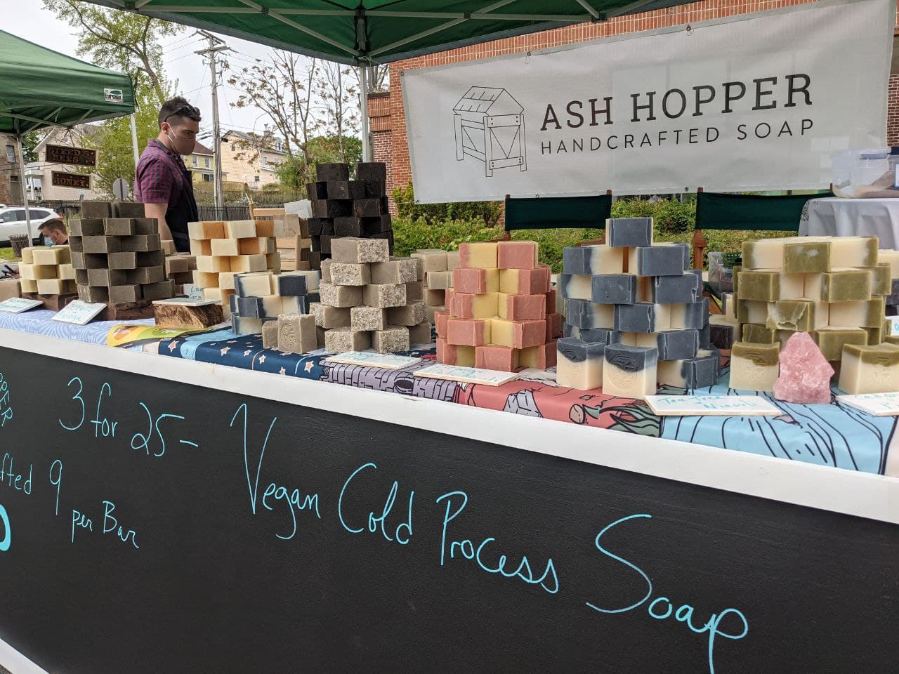 Anyone else getting ready for farmers markets ? r/Soap