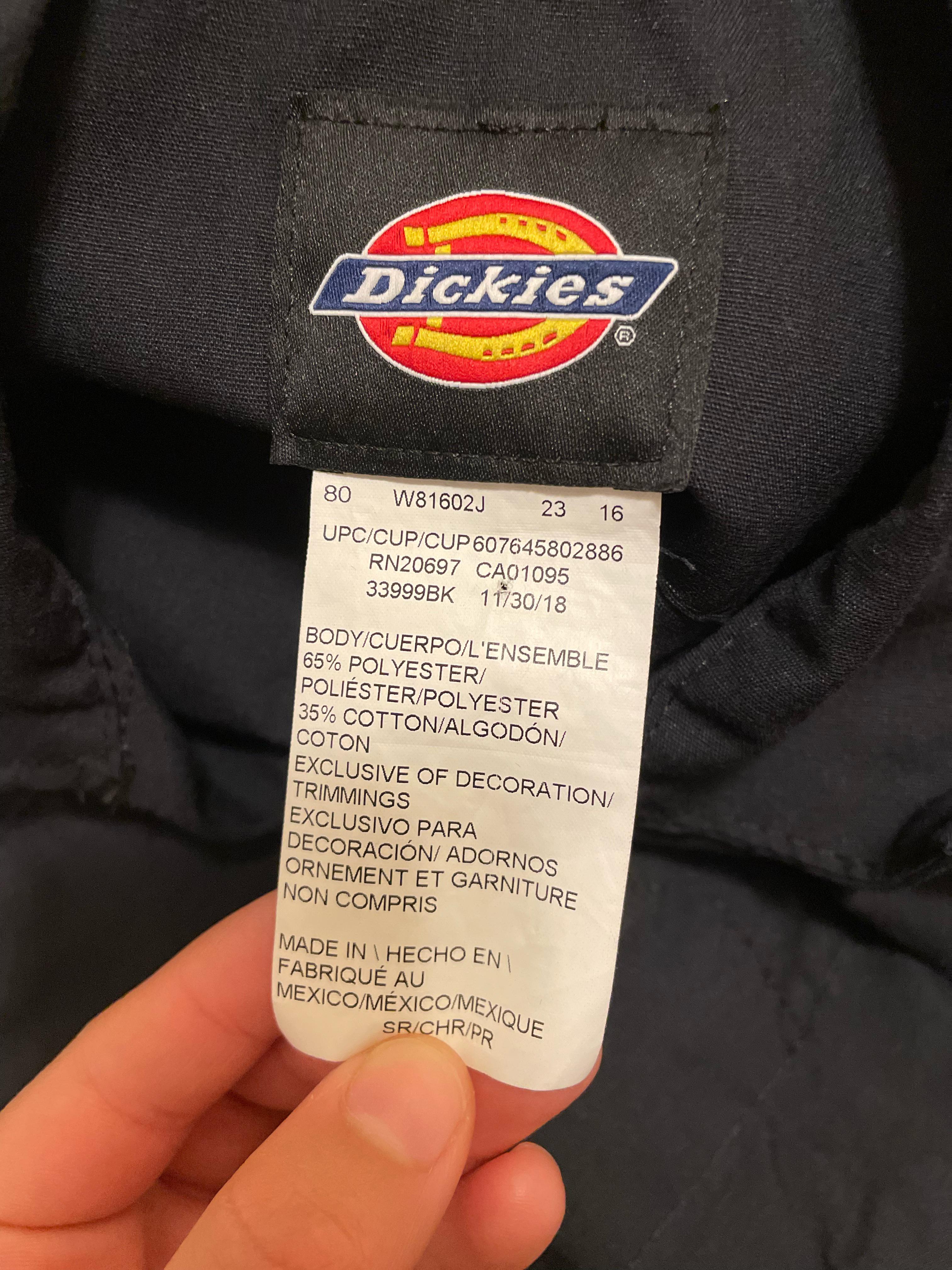 Help with defining the sizing for these dickies coveralls. I included measurements but not sure